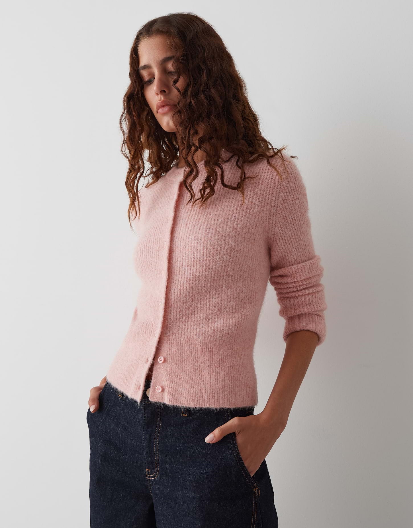 OPUS Strickjacken rosé