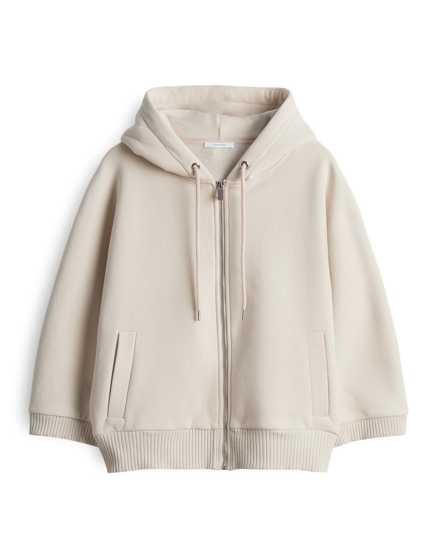 OPUS Sweatjacken beige