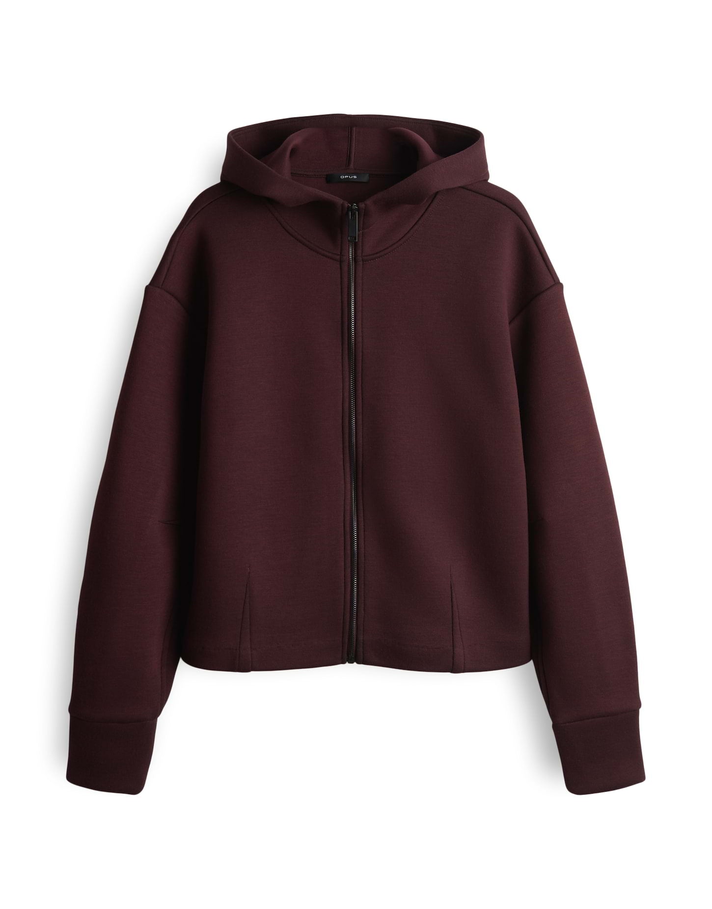 OPUS Sweatjacken bordeaux