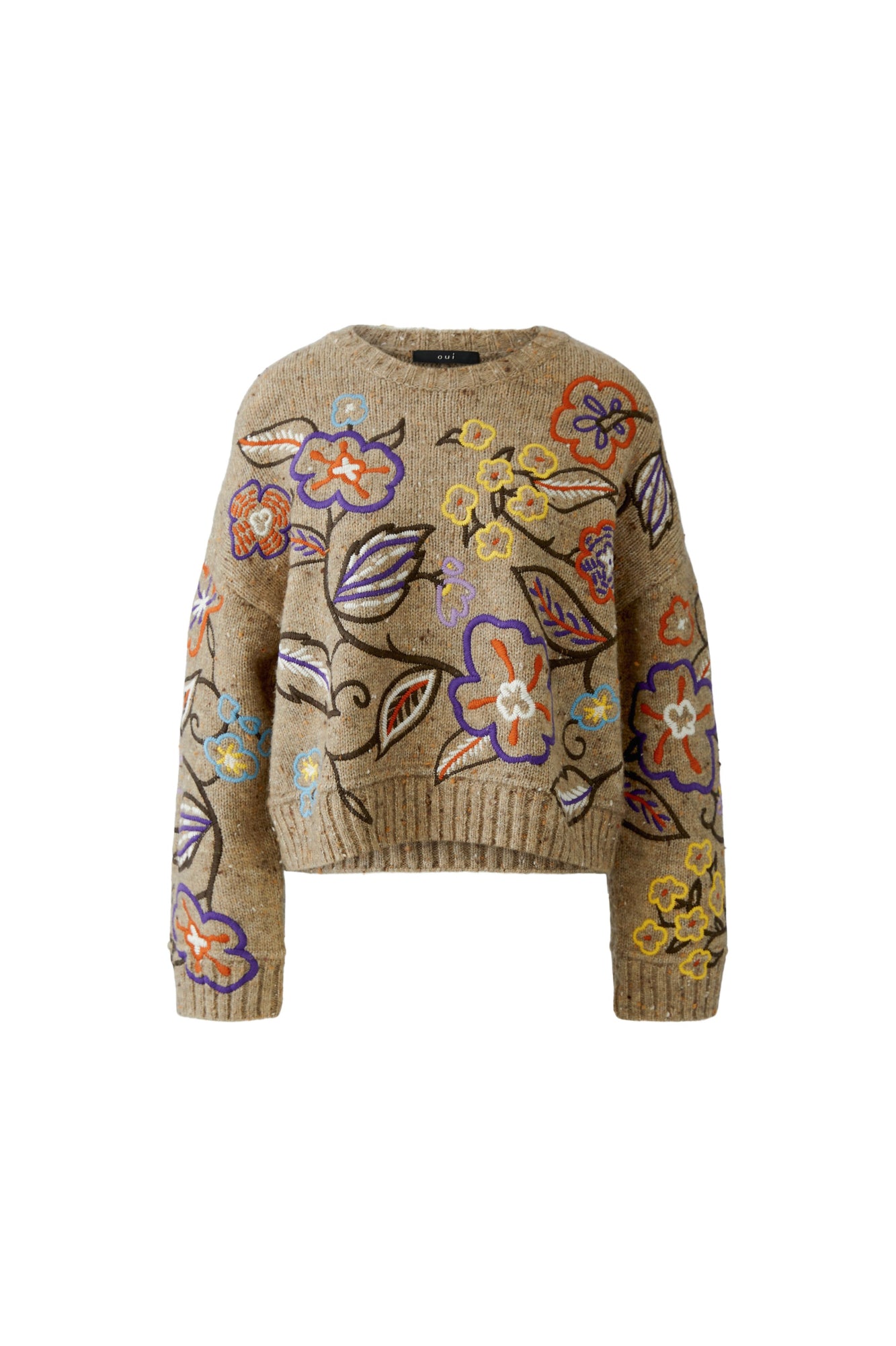 OUI Pullover beige