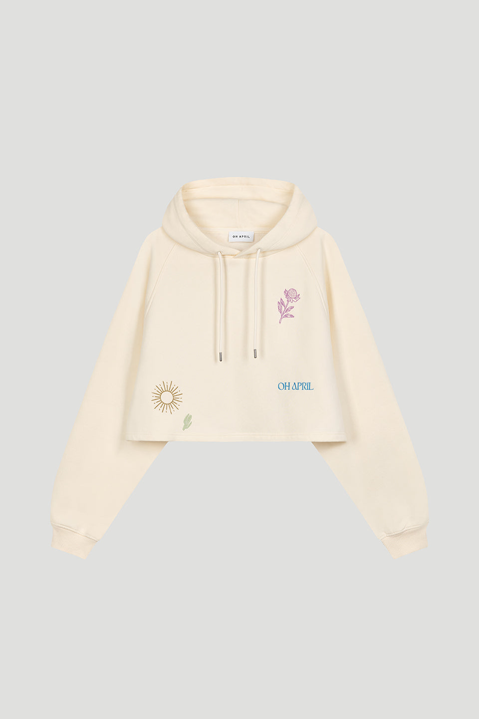 Oh April Hoodies beige