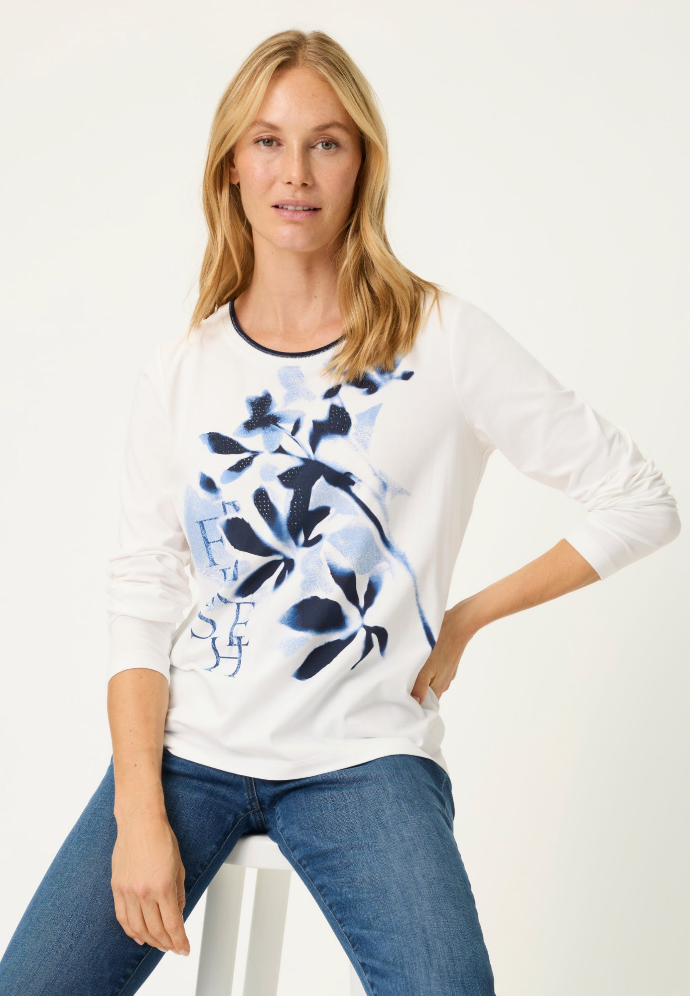 Olsen 3/4-Shirts weiß