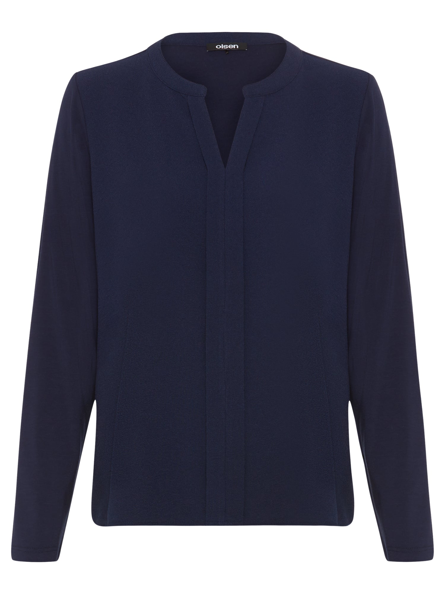 Olsen Langarmshirts blau
