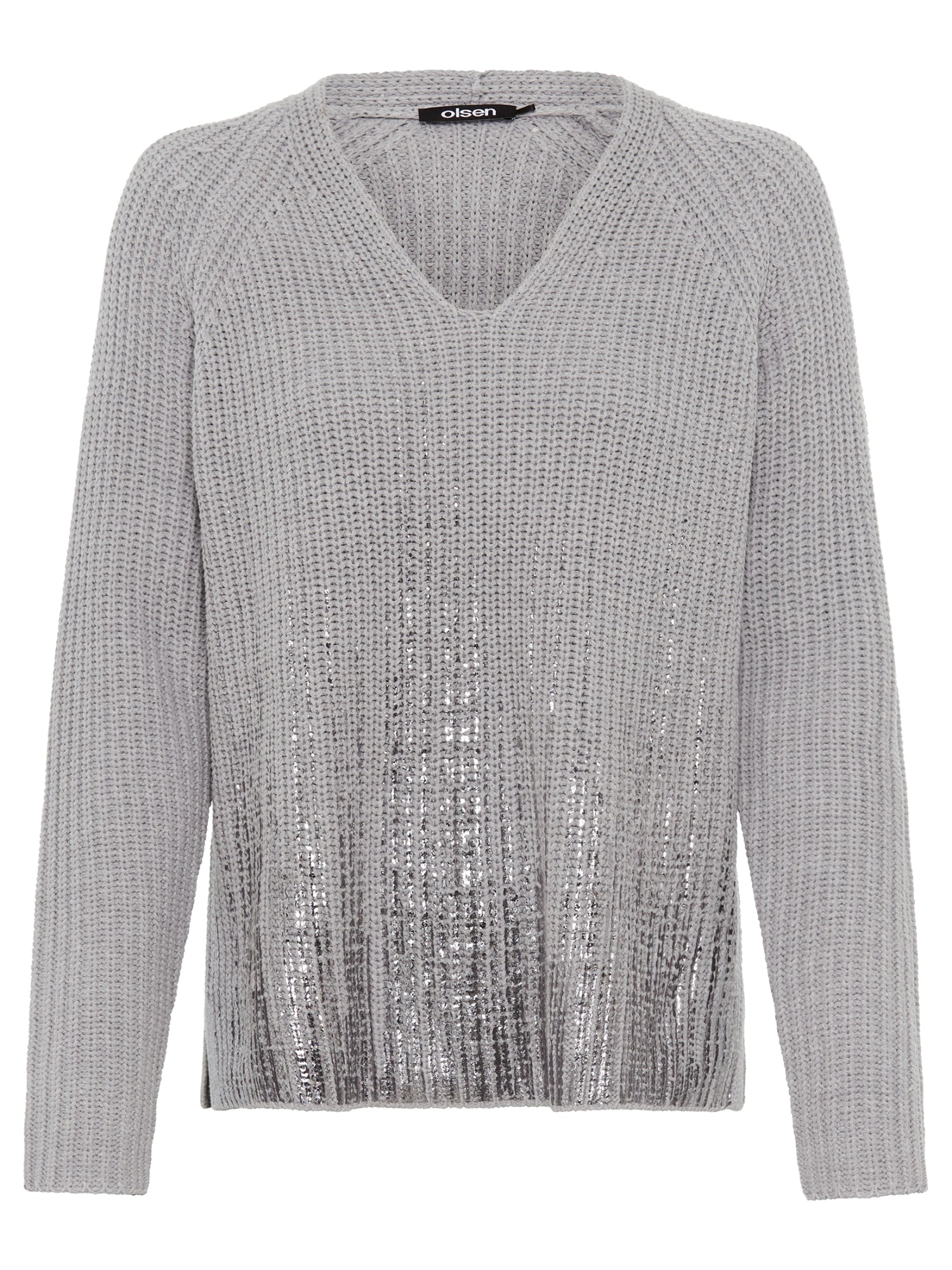 Olsen Pullover grau