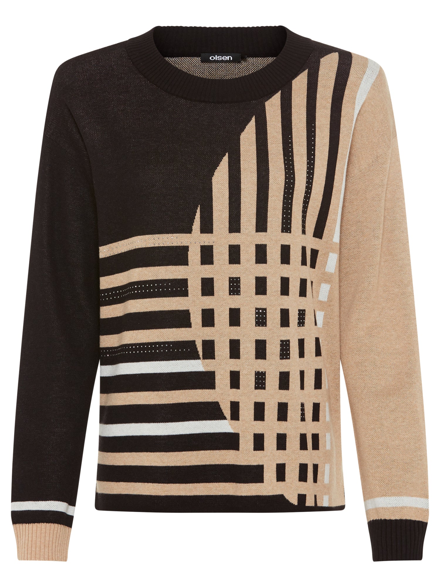 Olsen Pullover schwarz