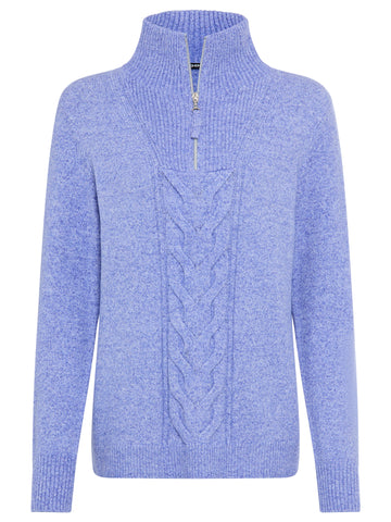 Pullover mit Stehkragen