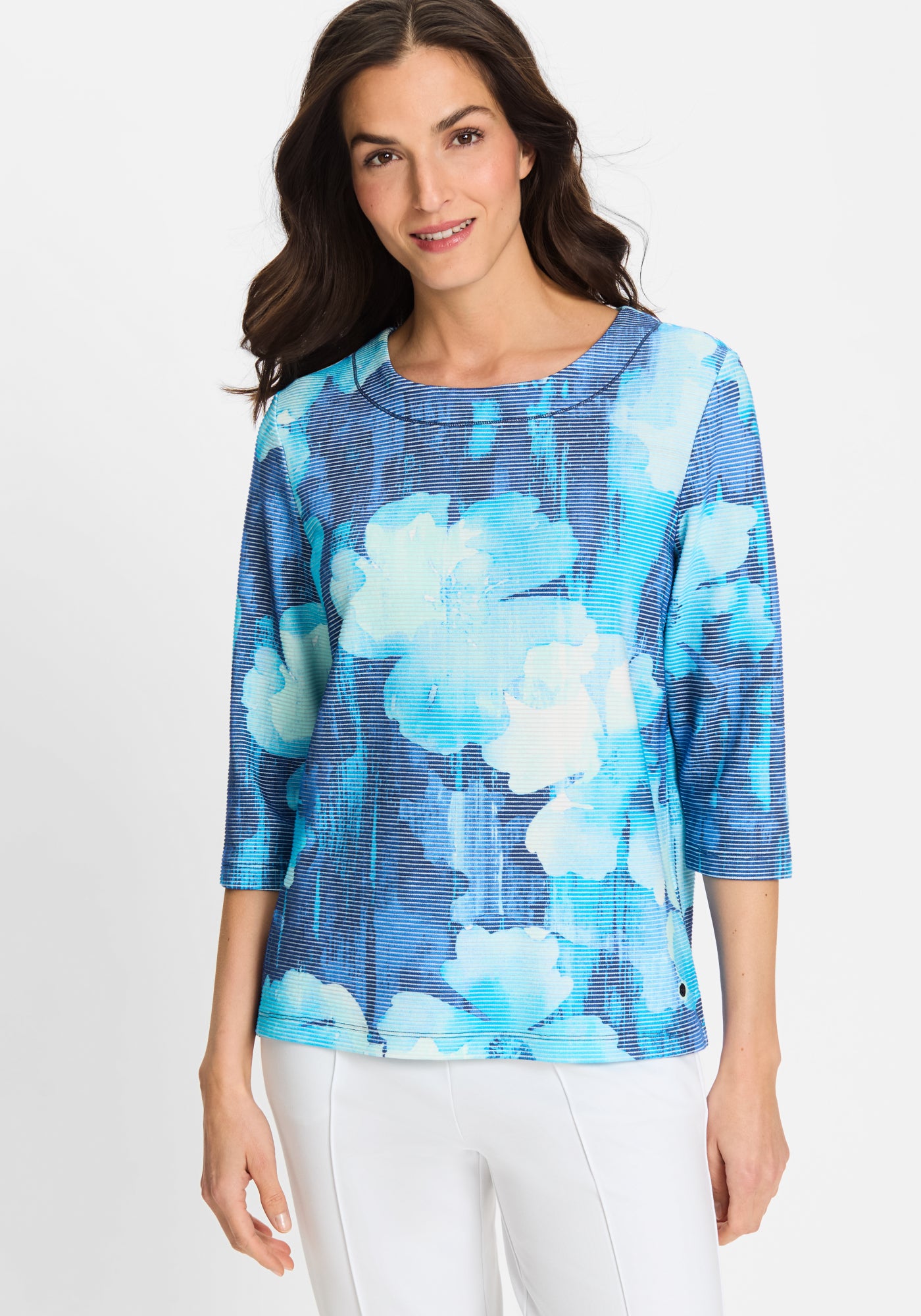 Olsen 3/4-Shirts dunkelblau