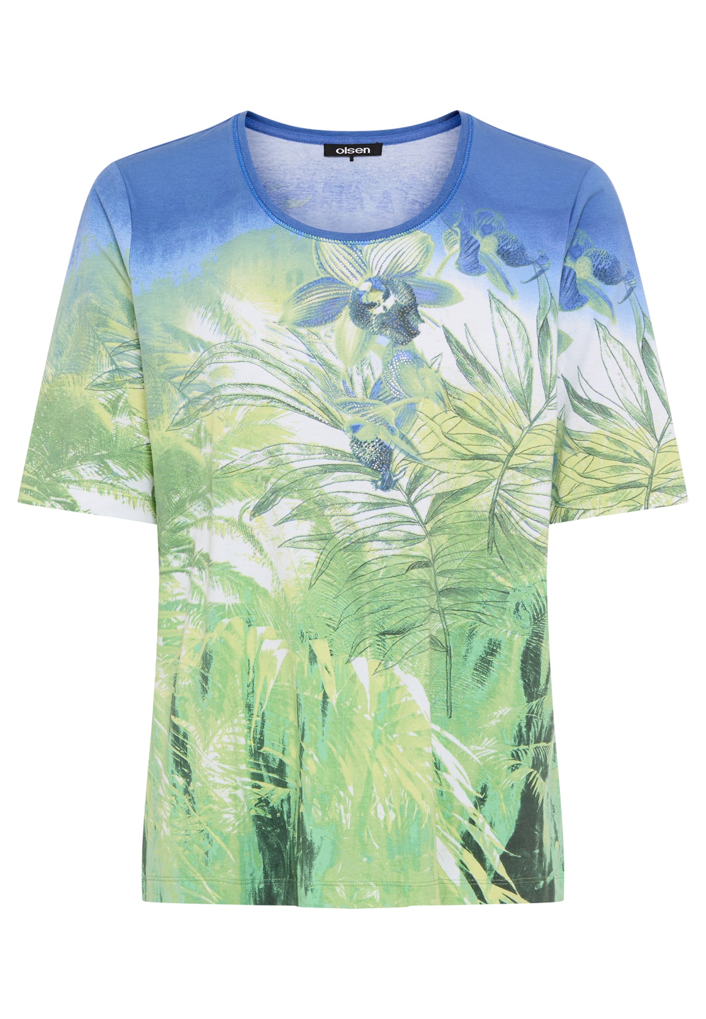 Olsen T-Shirts grün