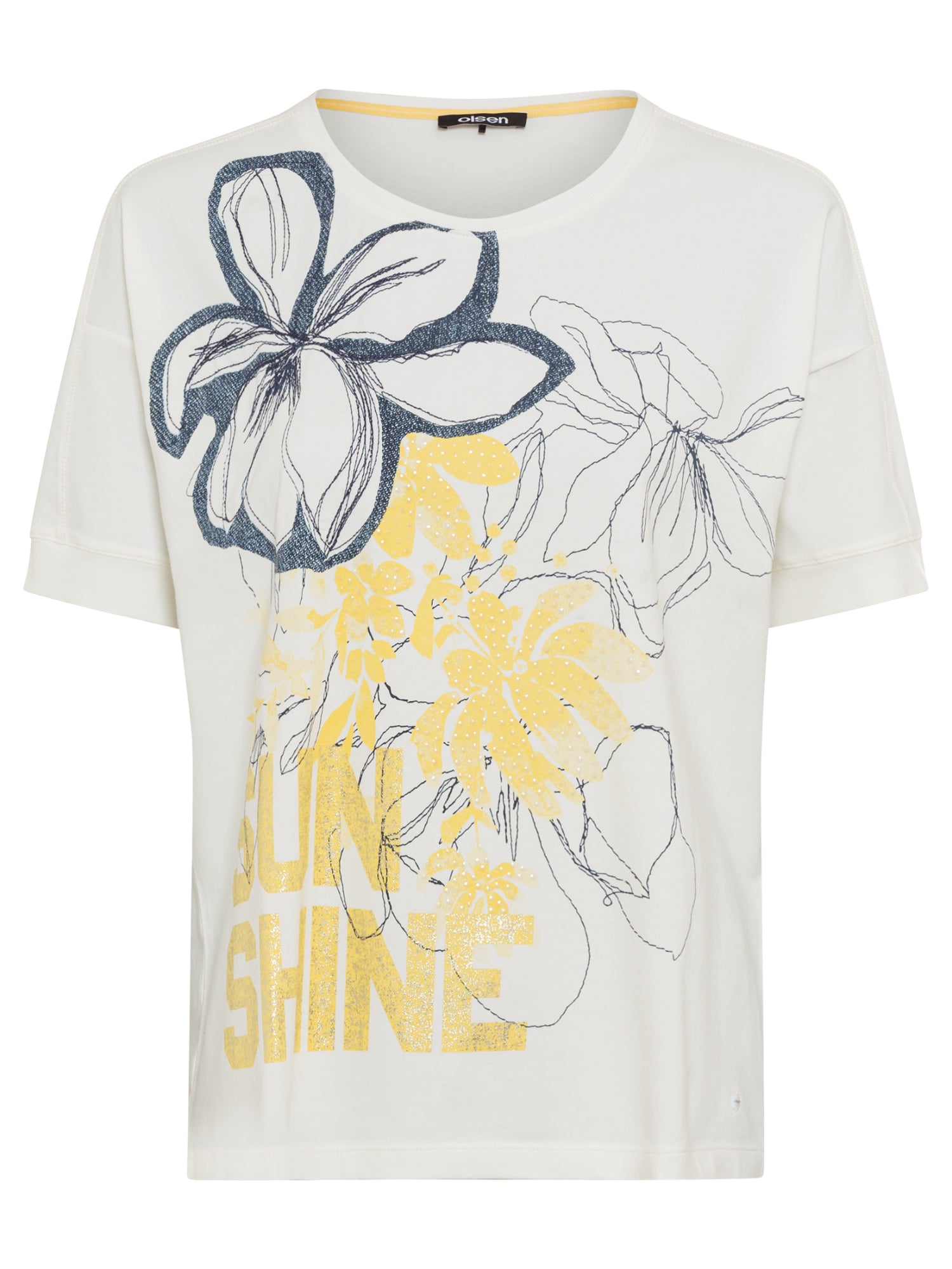 Olsen T-Shirts weiß
