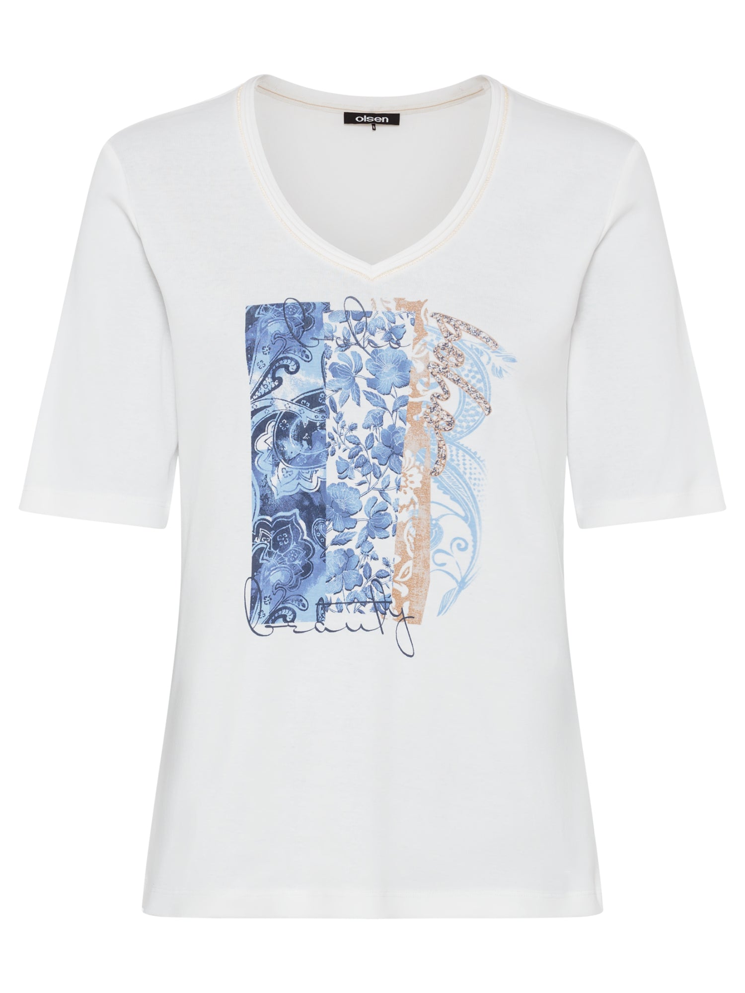 Olsen T-Shirts weiß
