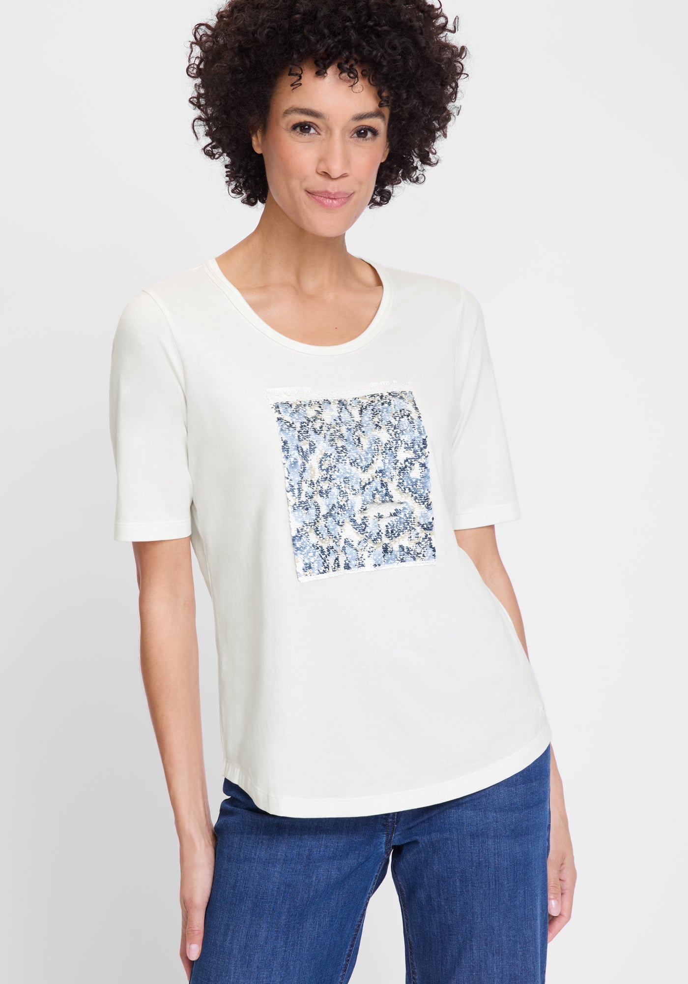 Olsen T-Shirts weiß