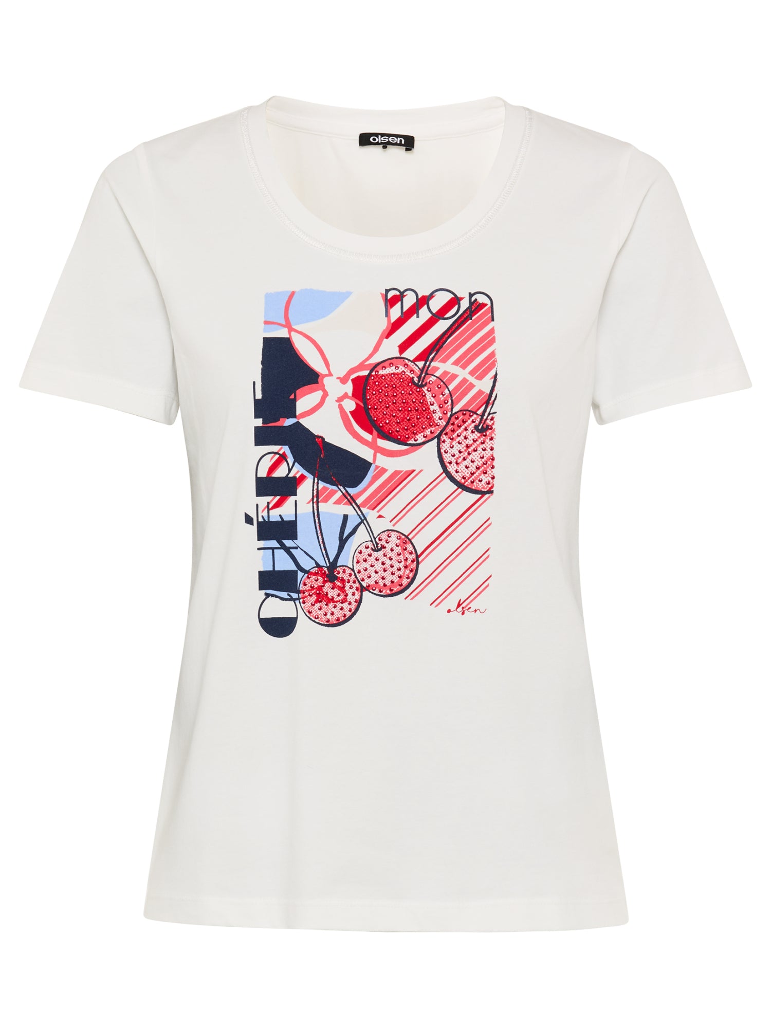 Olsen T-Shirts weiß