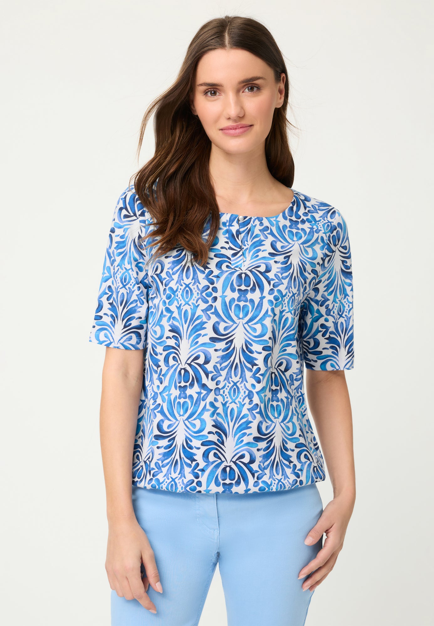 Olsen T-Shirts blau