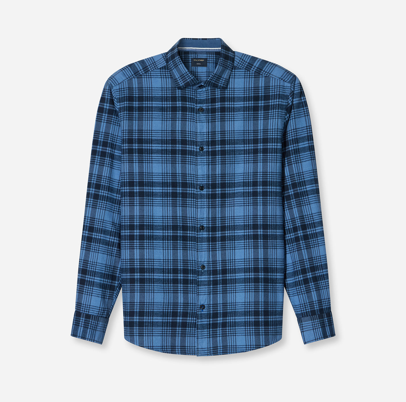 Olymp Casual Hemden blau
