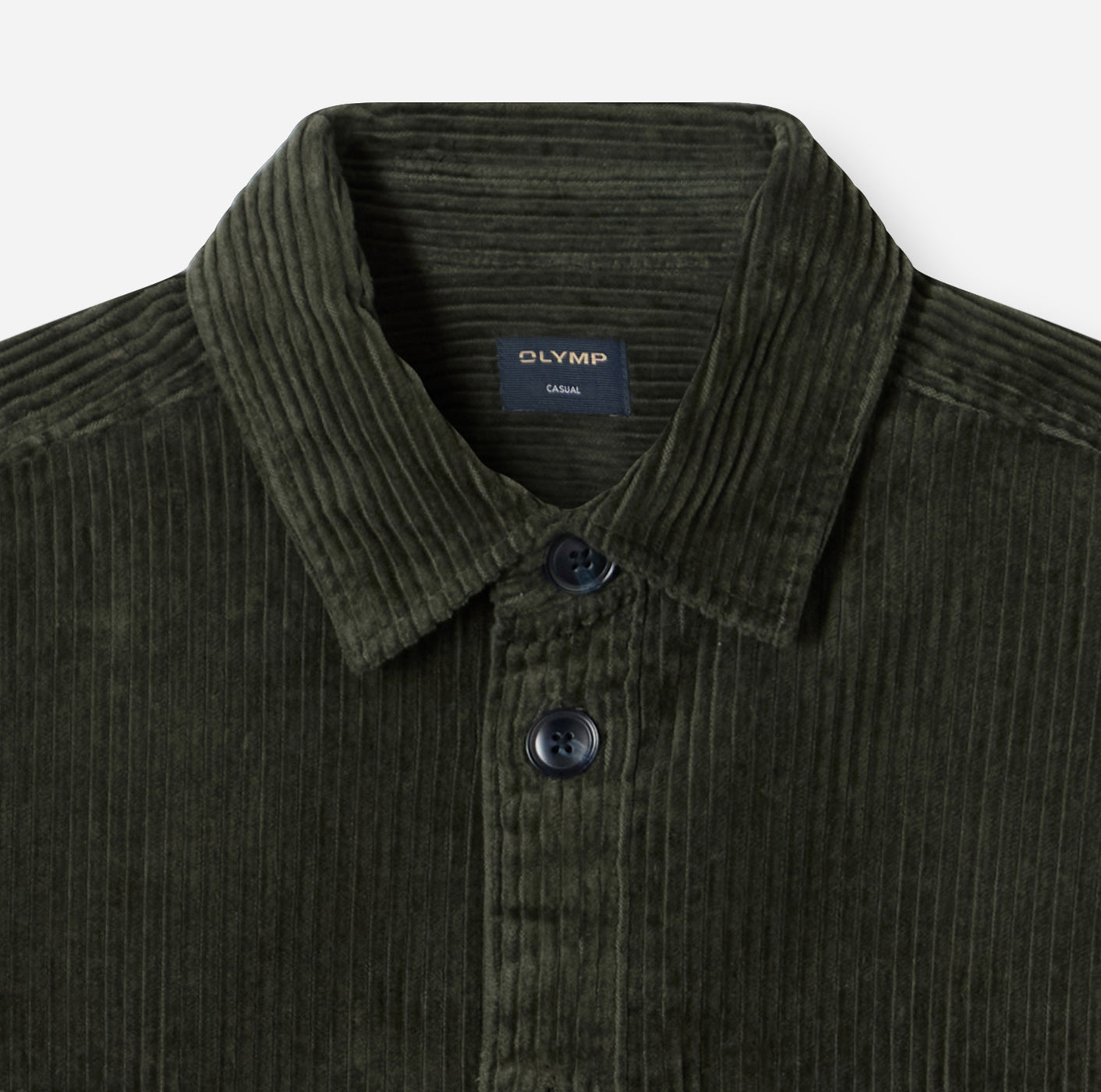 Olymp Casual Hemden grün