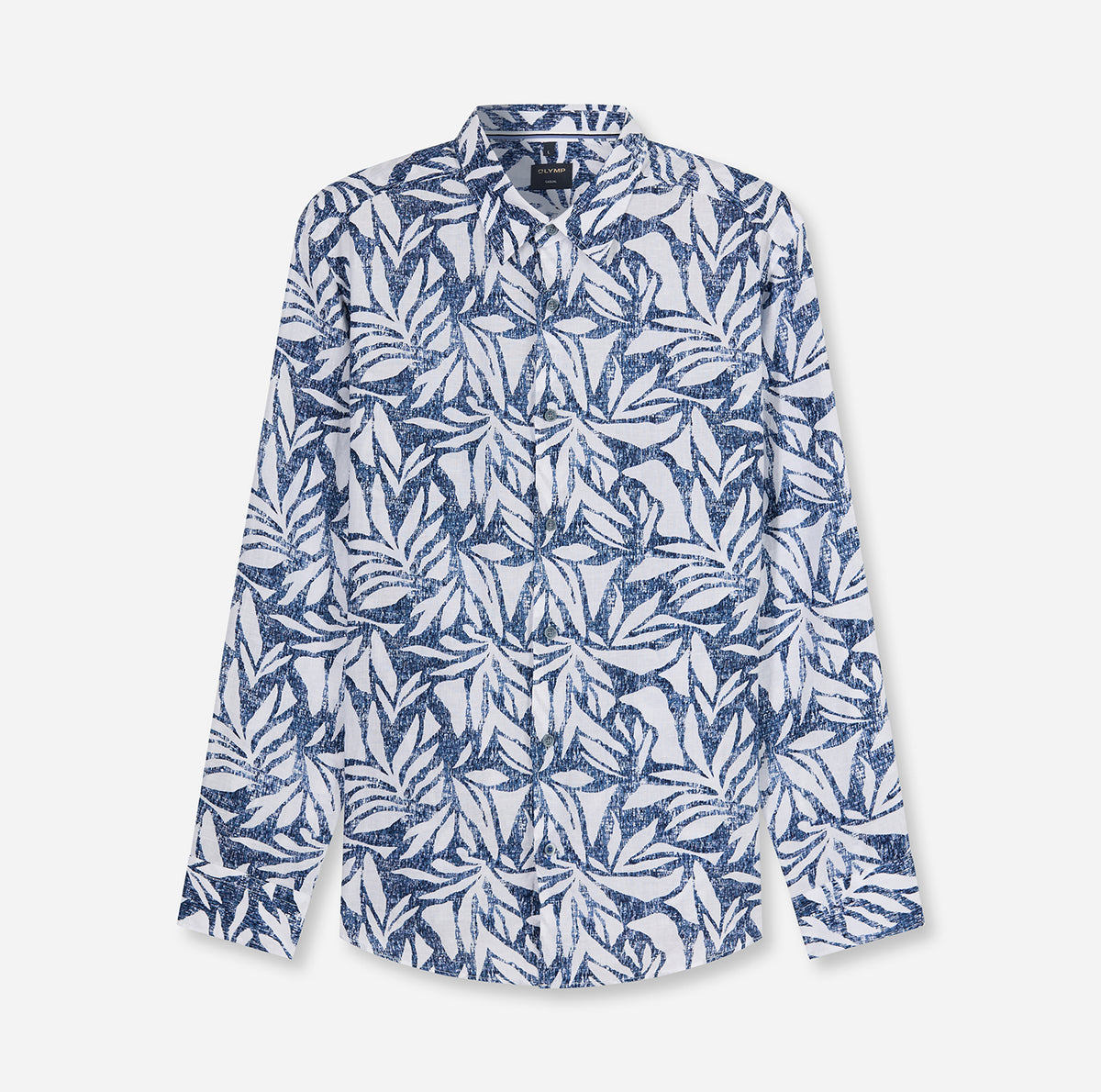 Olymp Casual Hemden blau