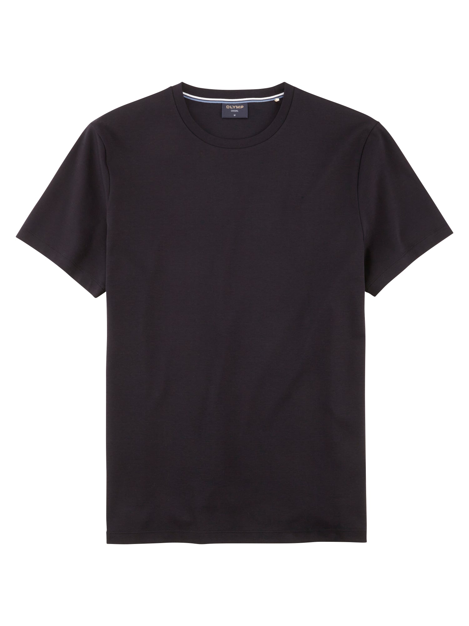 Olymp Casual T-Shirts schwarz