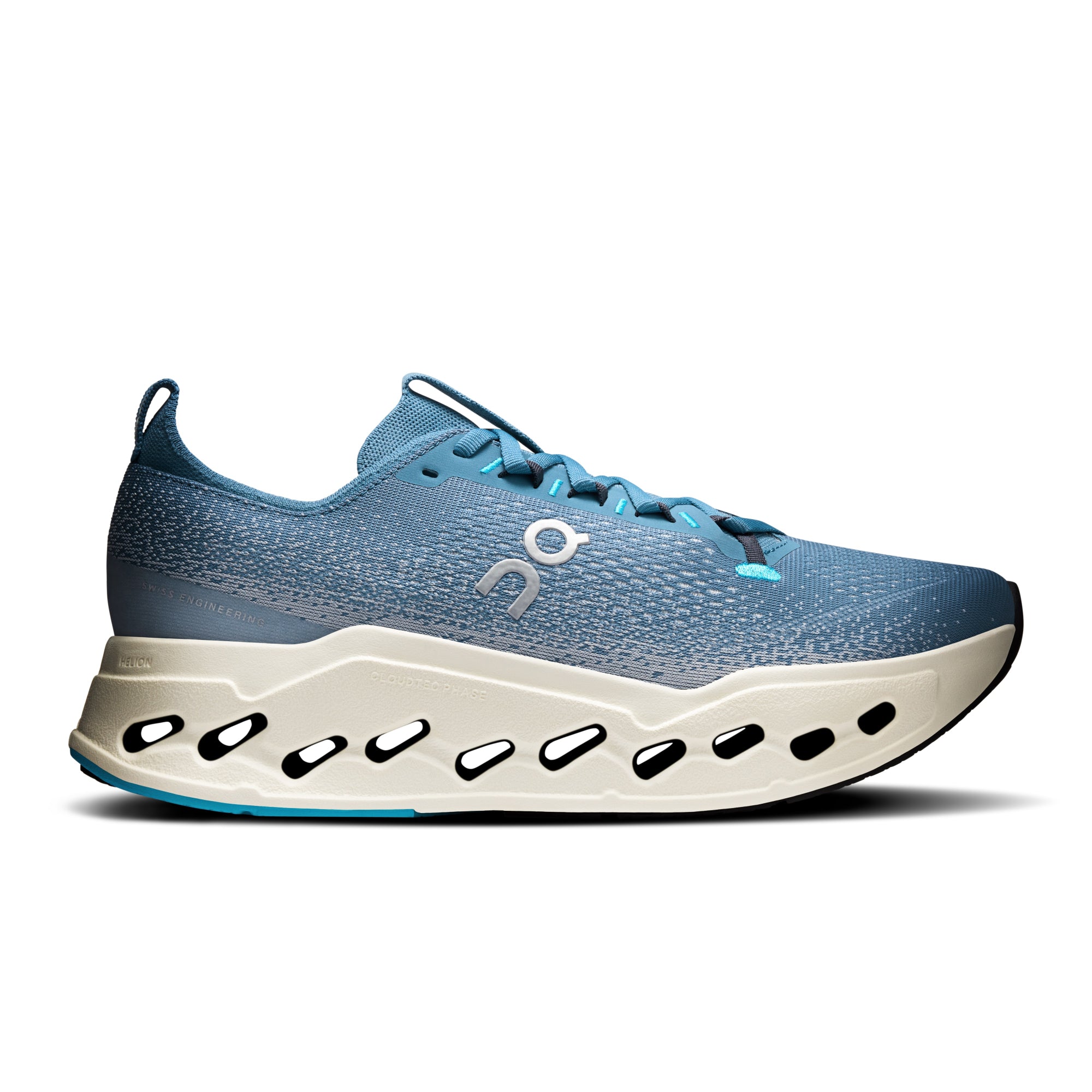 On Sportschuhe silber