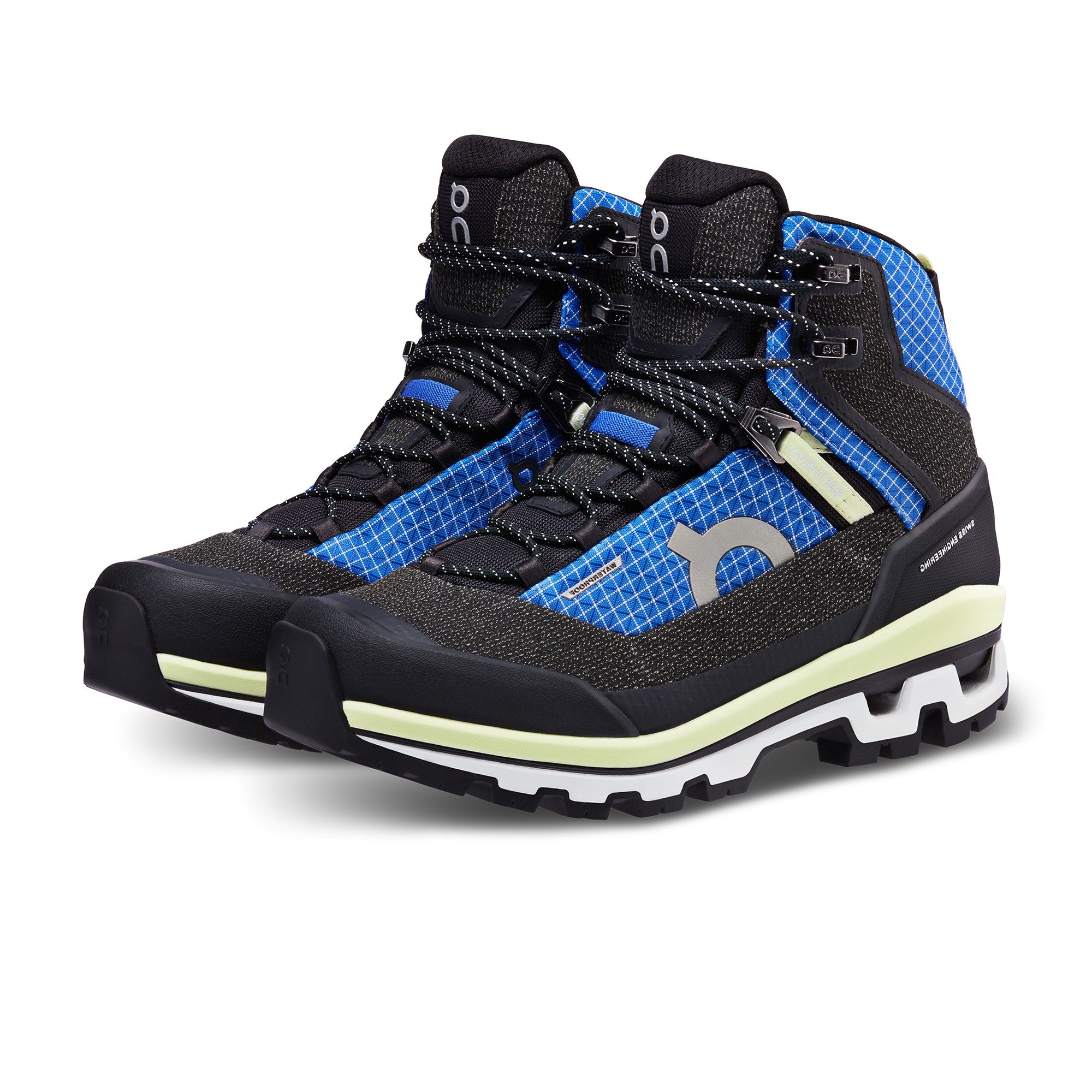 On Wanderschuhe blau