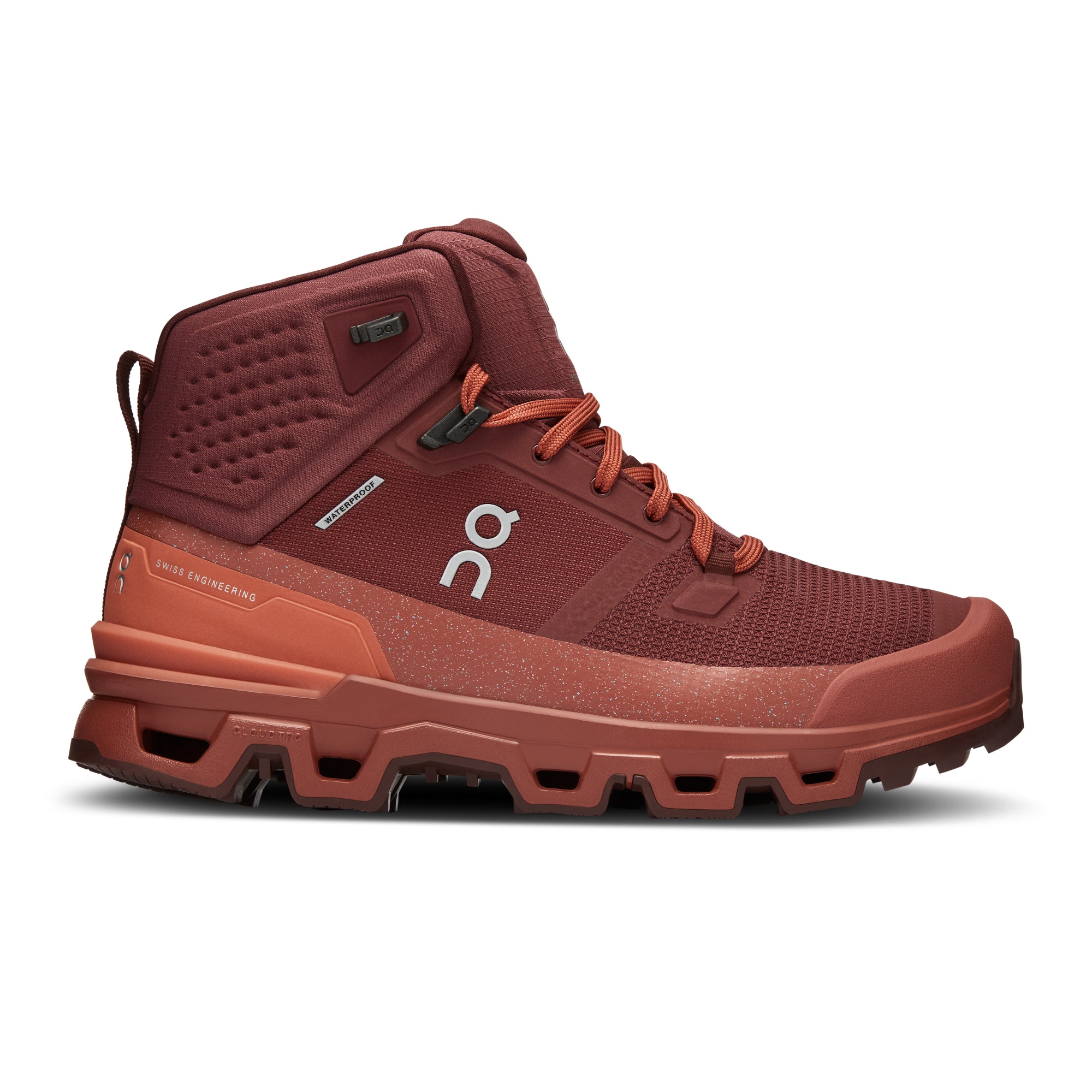 On Wanderschuhe bordeaux