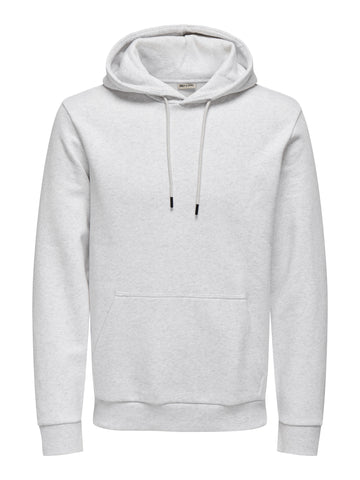Einfarbiger Hoodie