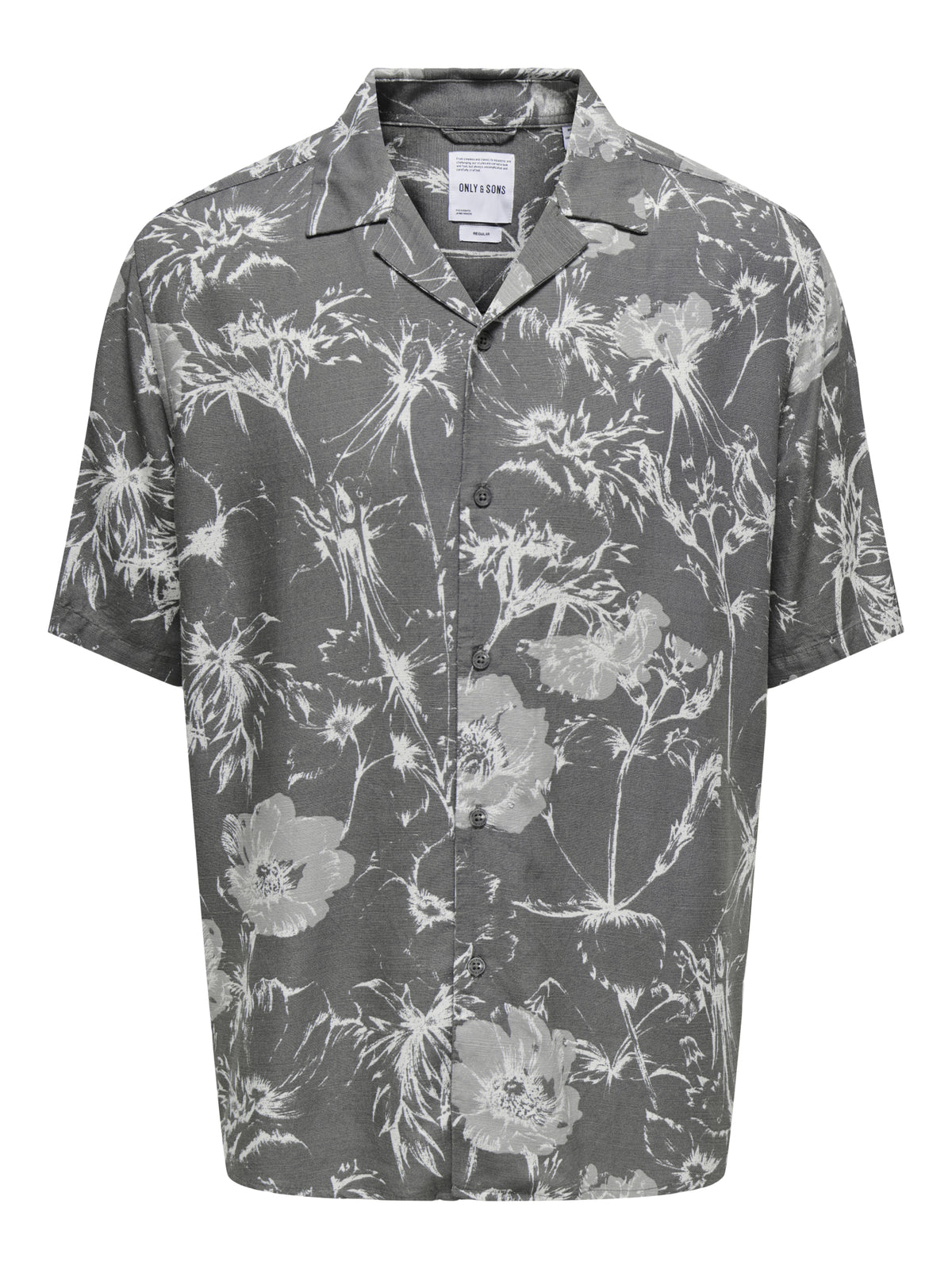 Only & Sons Hemden grau