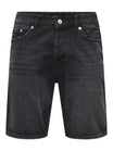 Only & Sons Shorts schwarz
