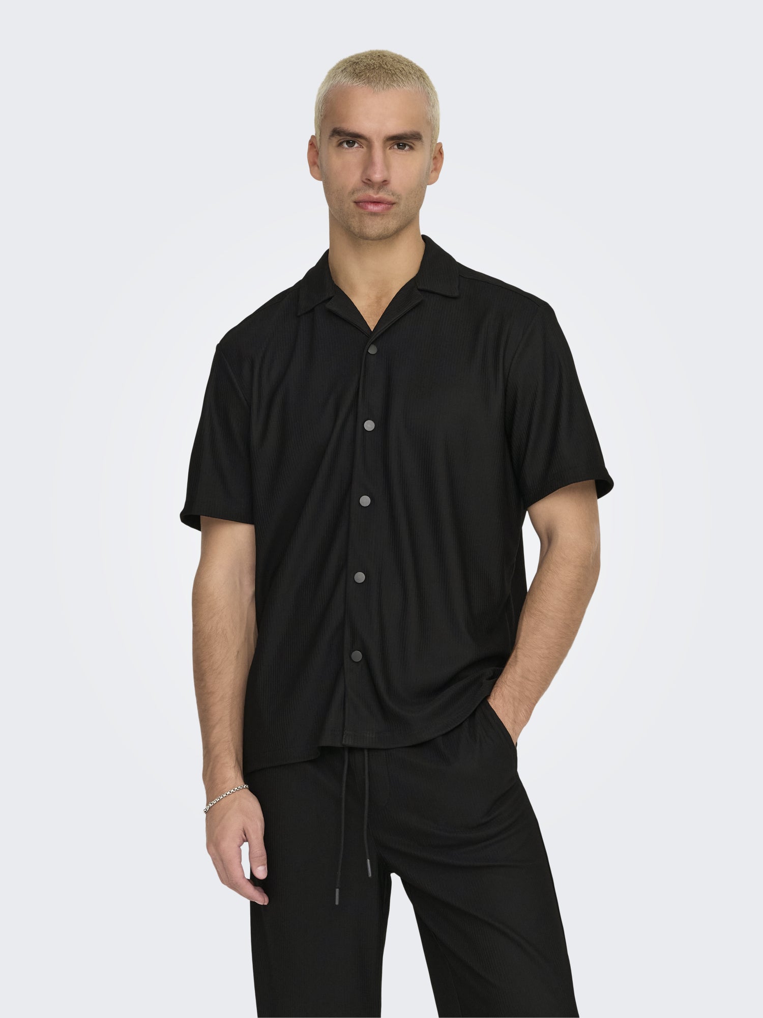 Only & Sons Hemden  schwarz