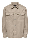 Only & Sons Hemden beige