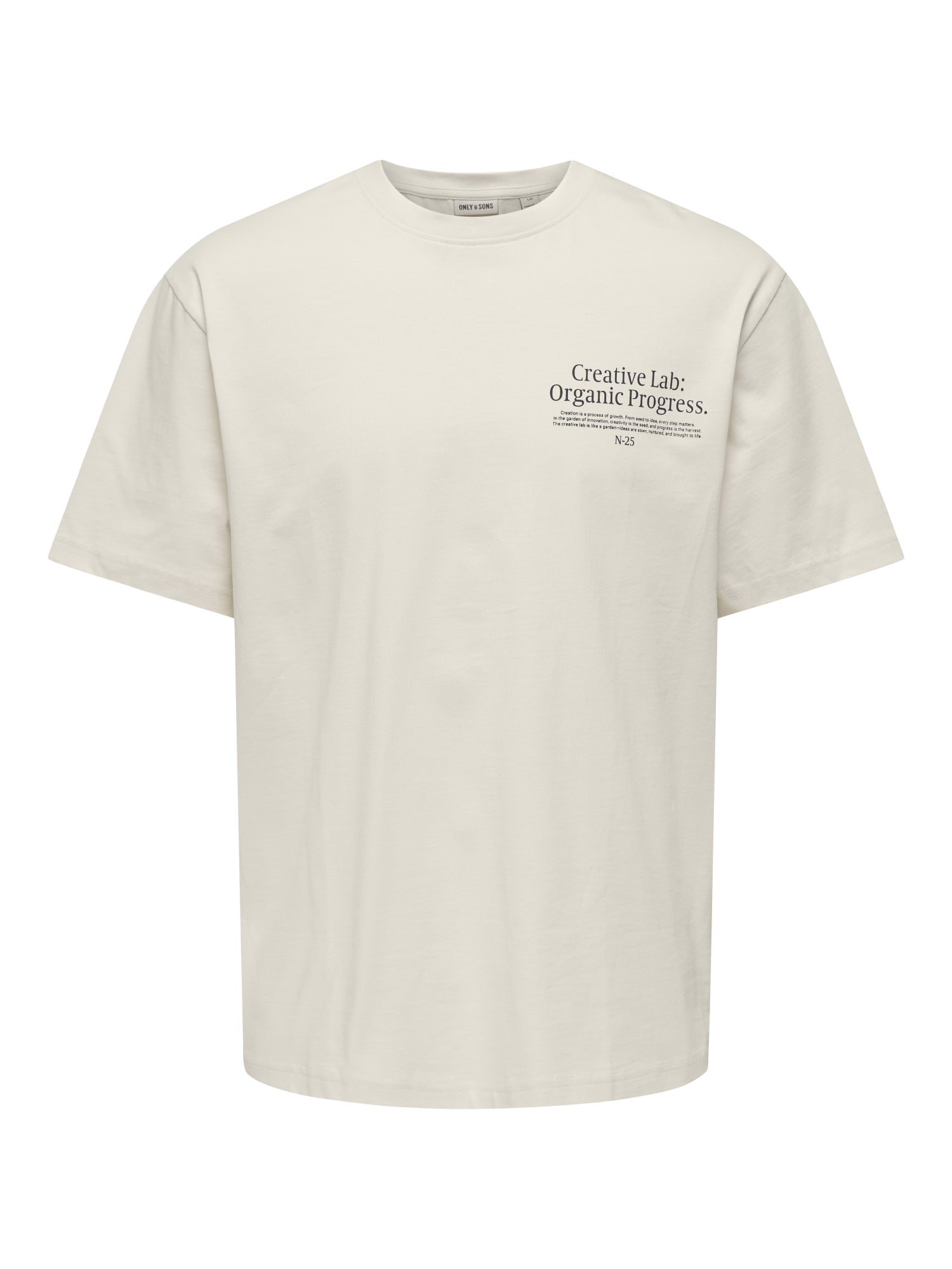 Only & Sons T-Shirts hellgrau