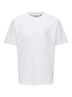 Only & Sons T-Shirts weiß