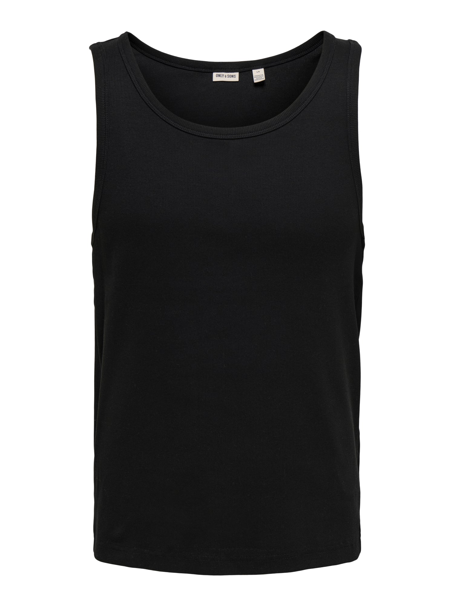 Only & Sons Tank Tops schwarz