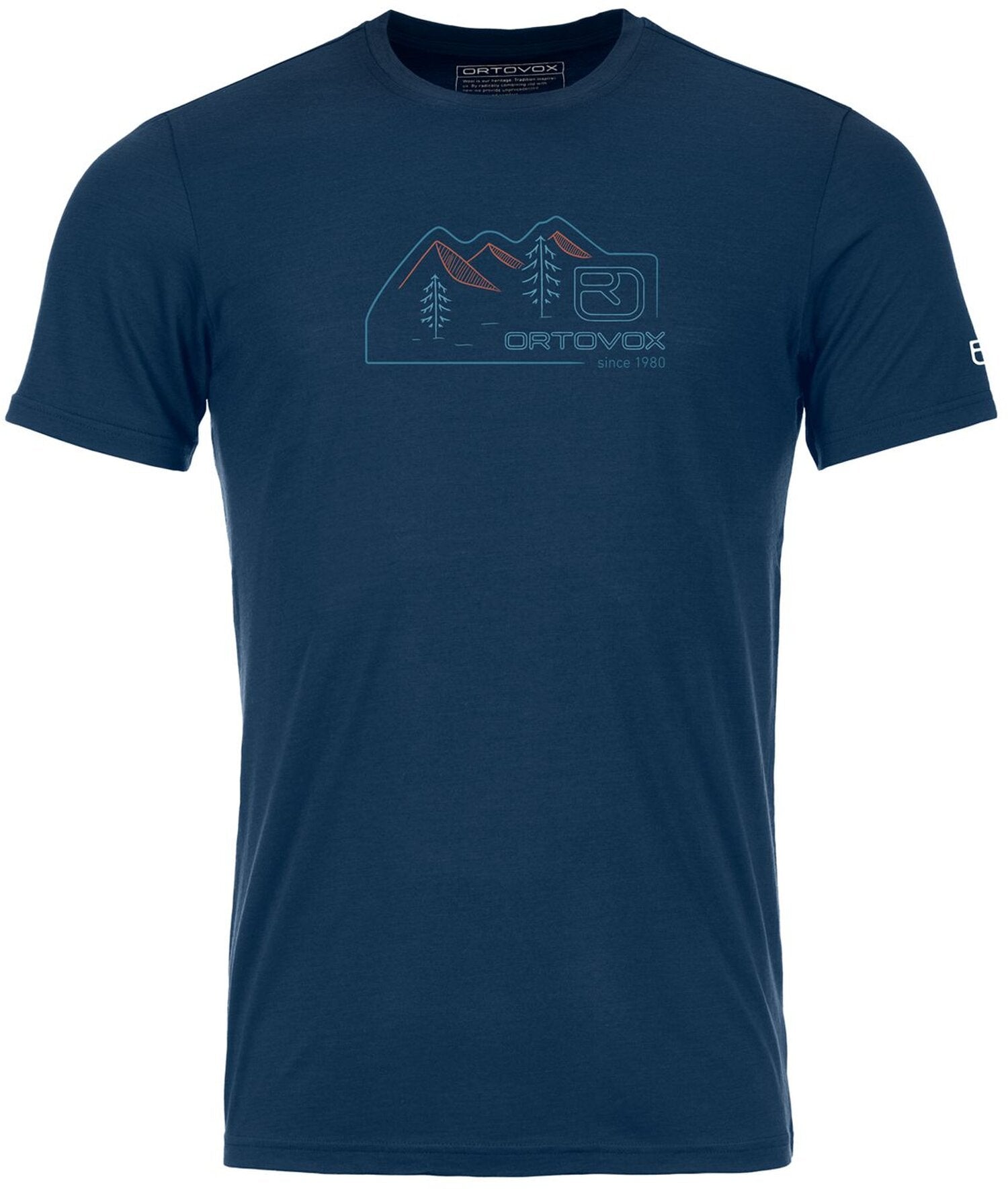 Ortovox T-Shirts  dunkelblau