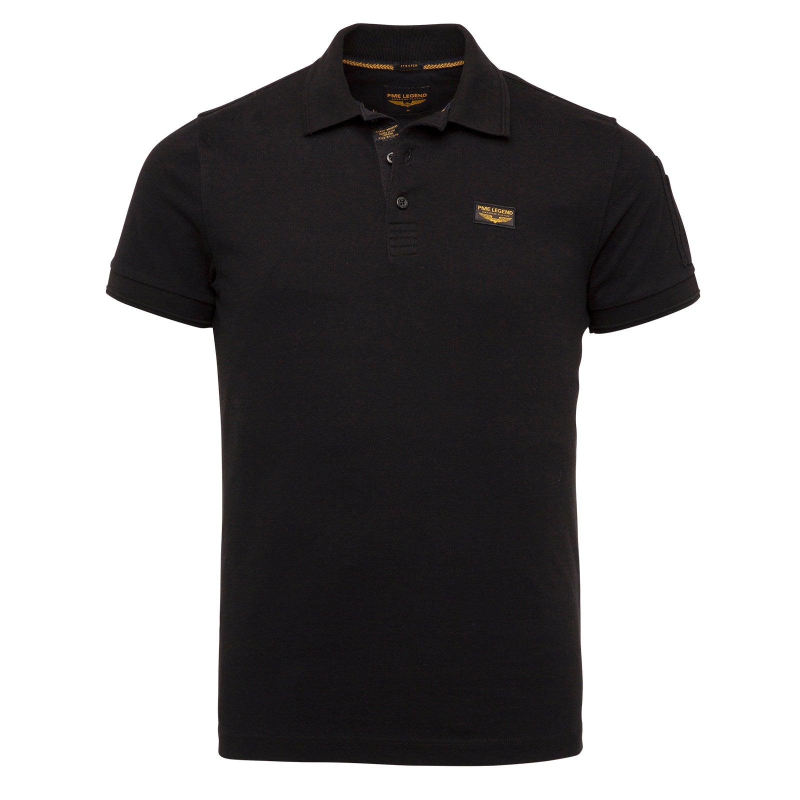 PME Legend Poloshirts  schwarz