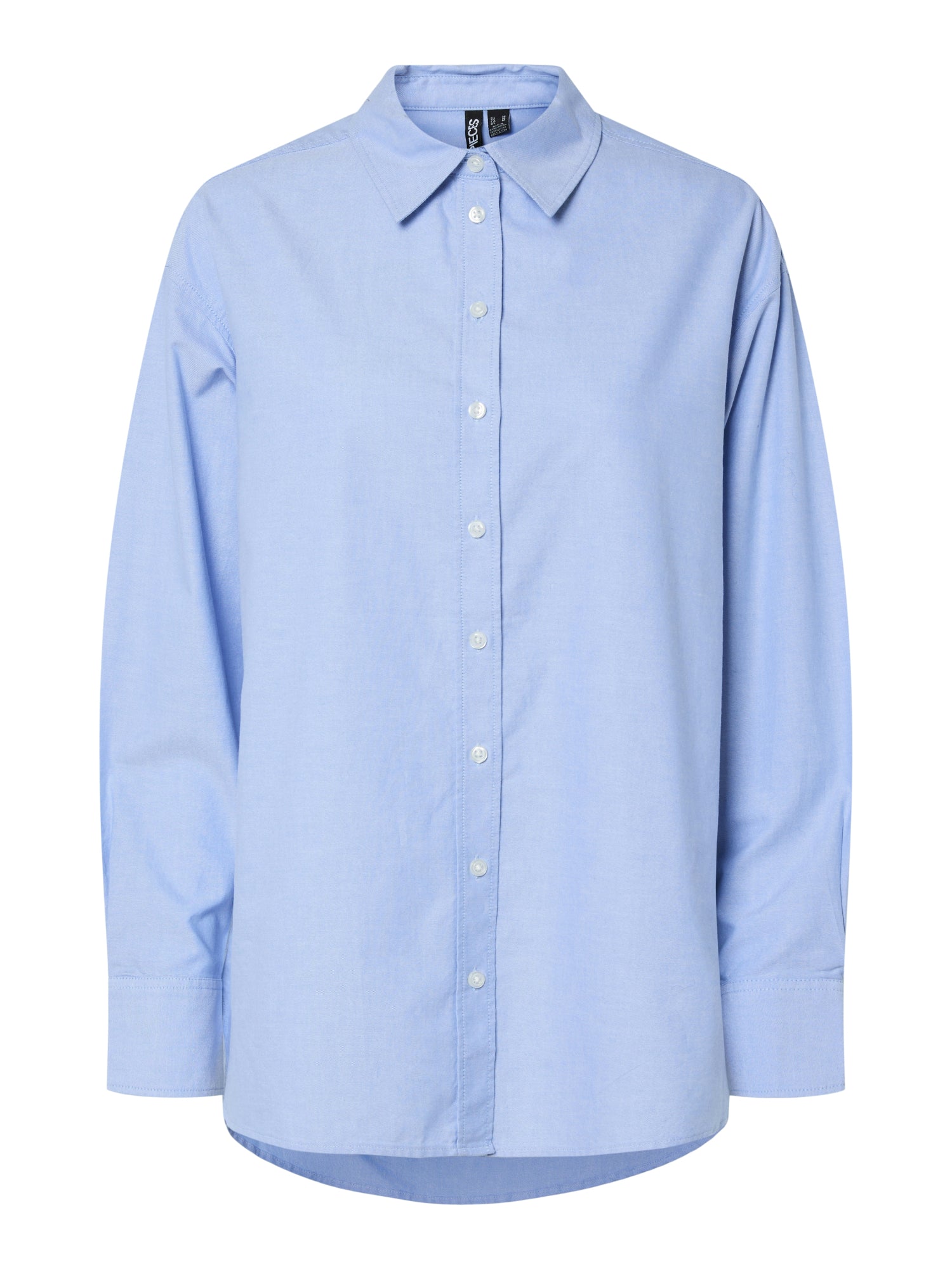 Pieces Blusen blau