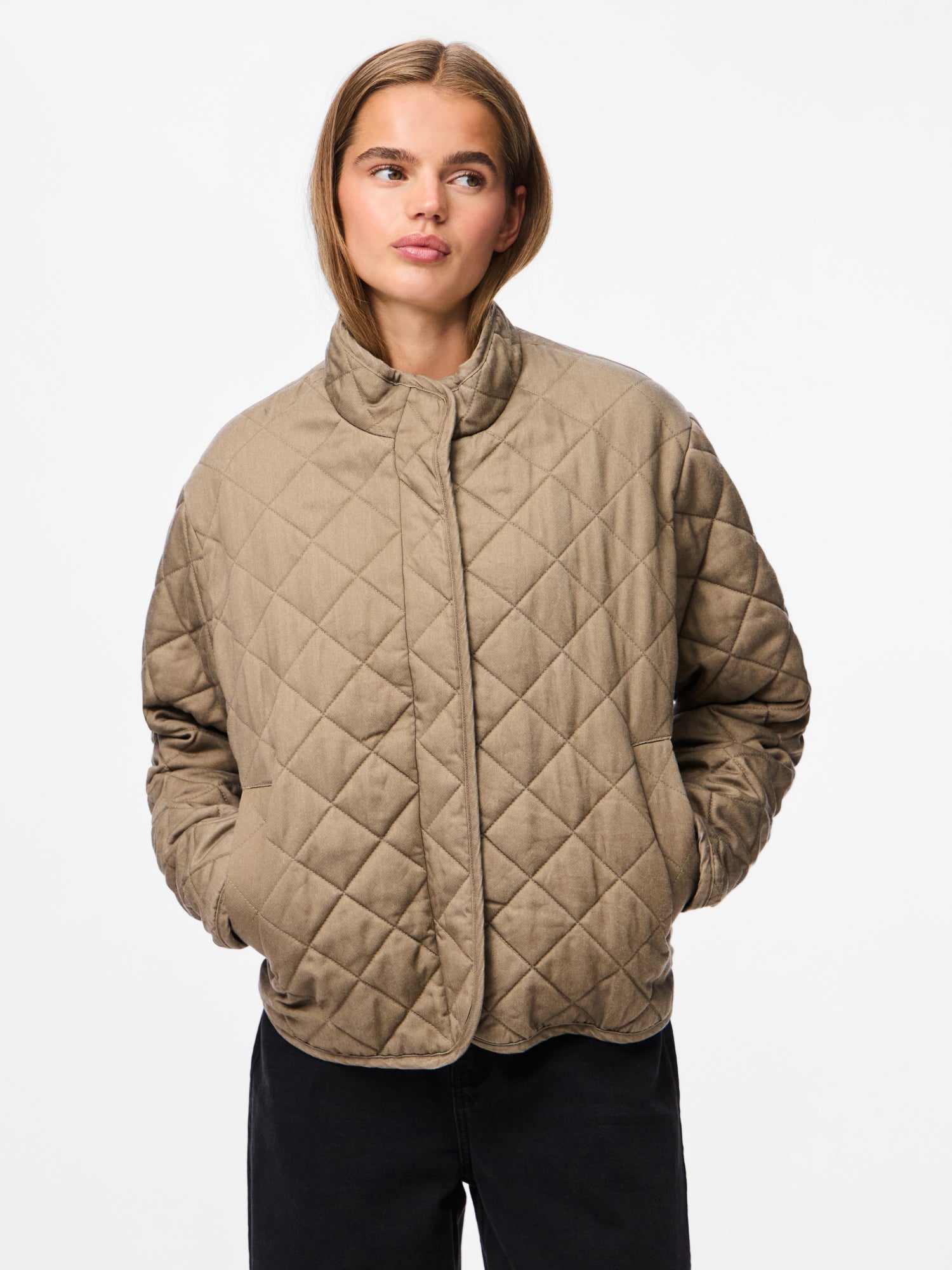 Pieces Leichte Jacken  beige