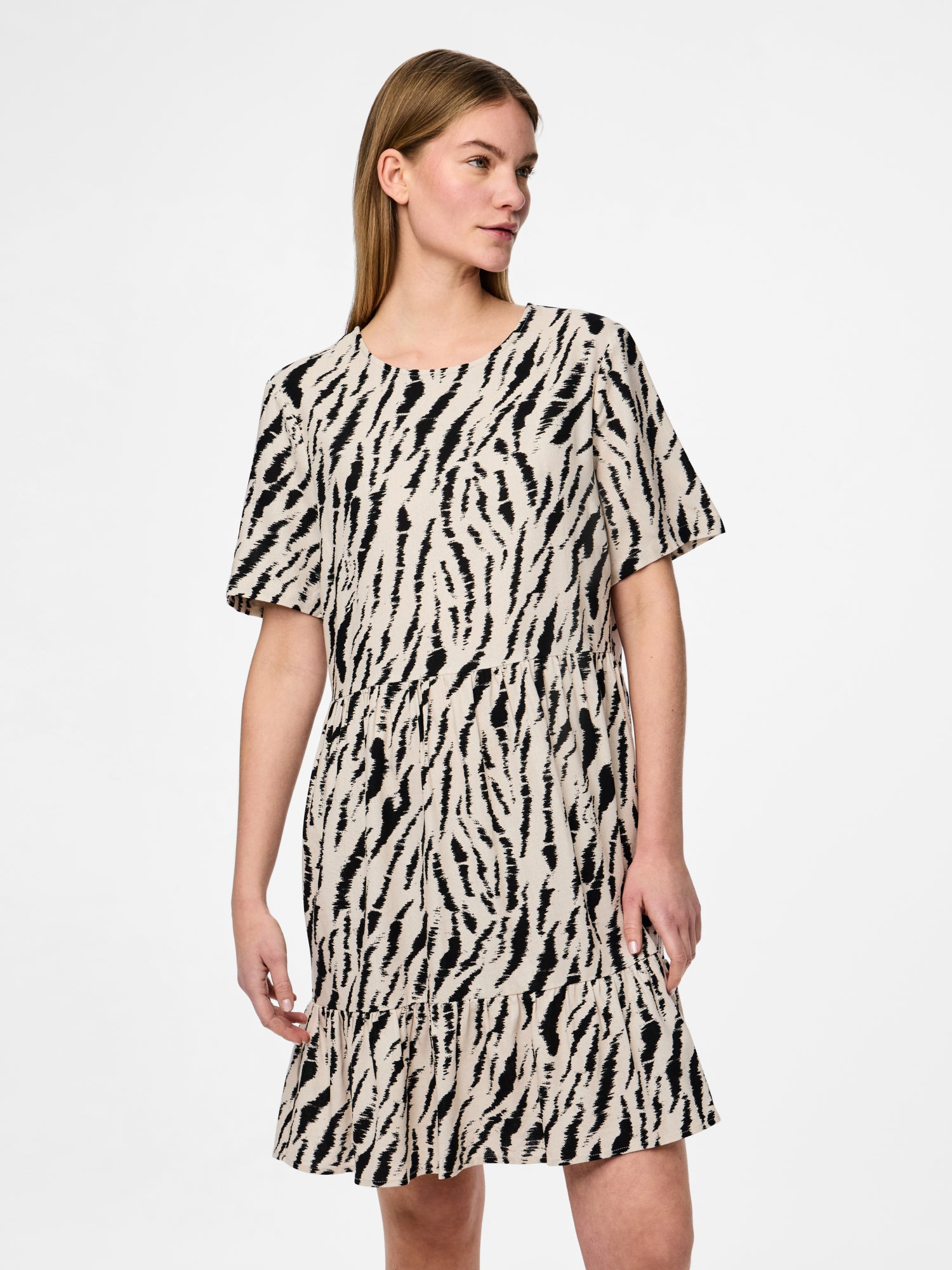 Pieces Freizeitkleider beige