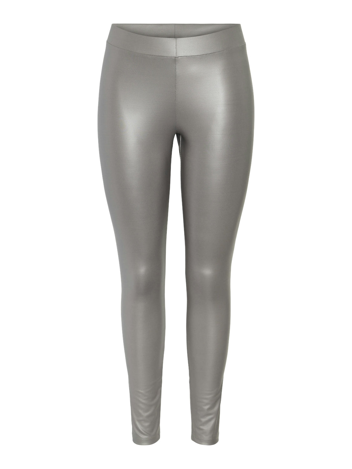 Pieces Leggings silber