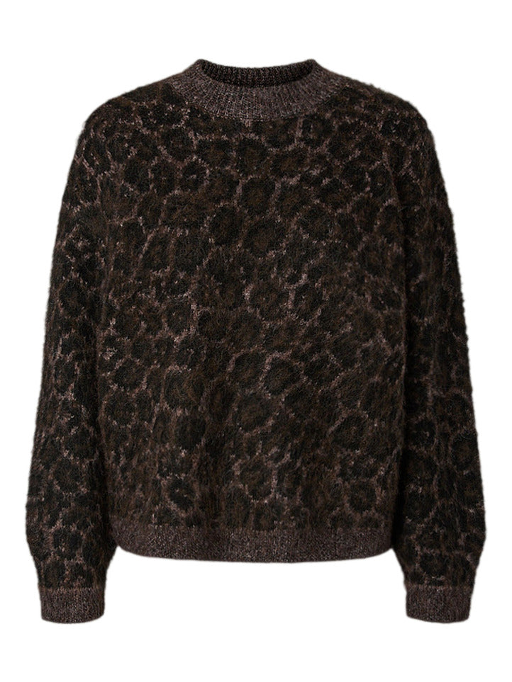 Pieces Pullover braun