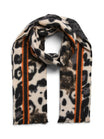 Pieces Schals schwarz