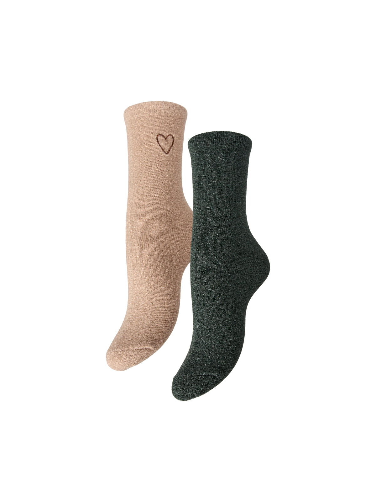 Pieces Socken beige