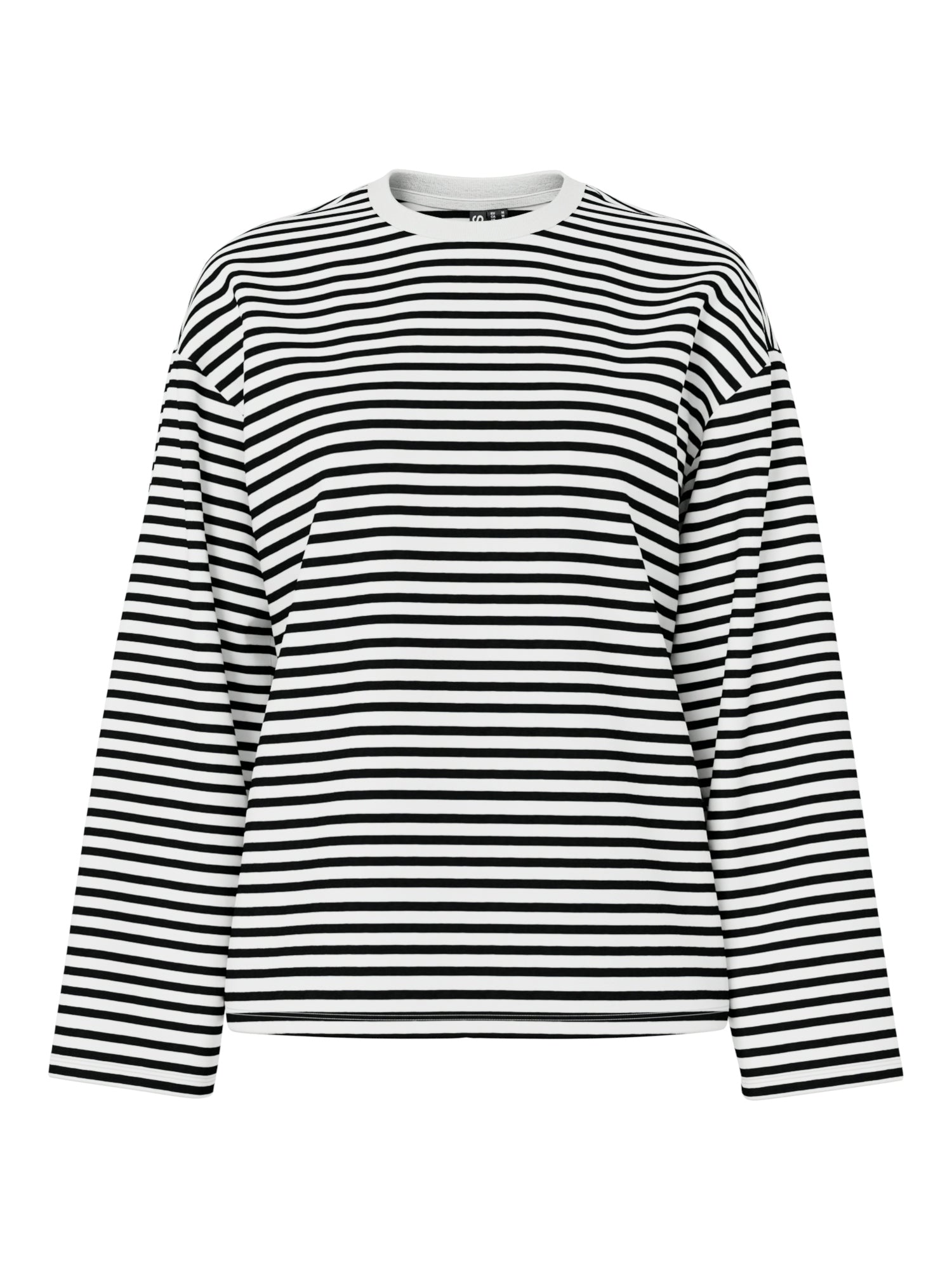 Pieces Langarmshirts dunkelgrau