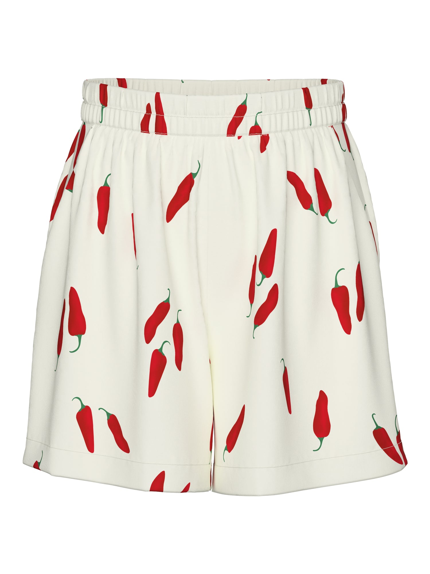 Pieces Shorts weiß