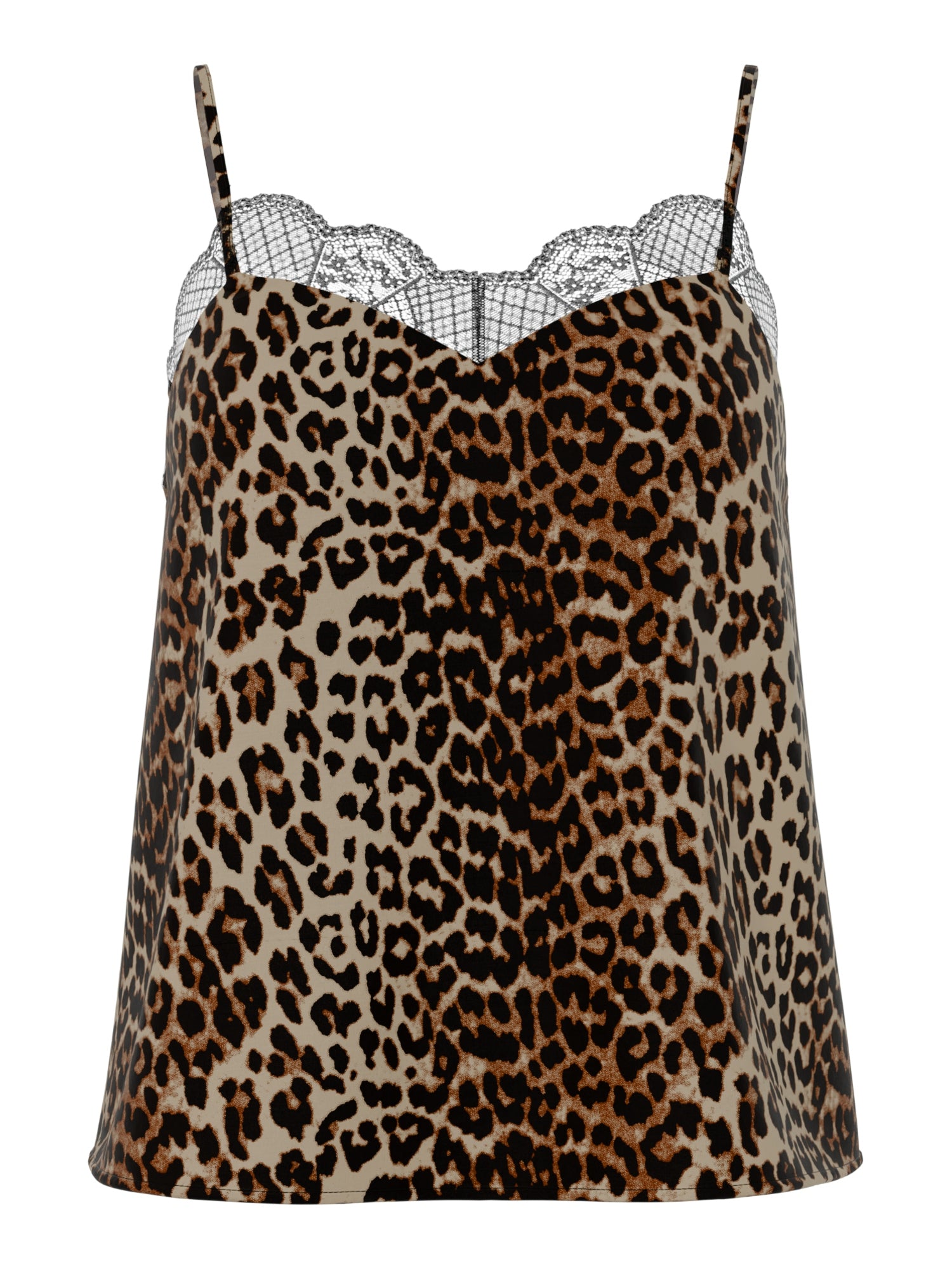 Pieces Blusen braun