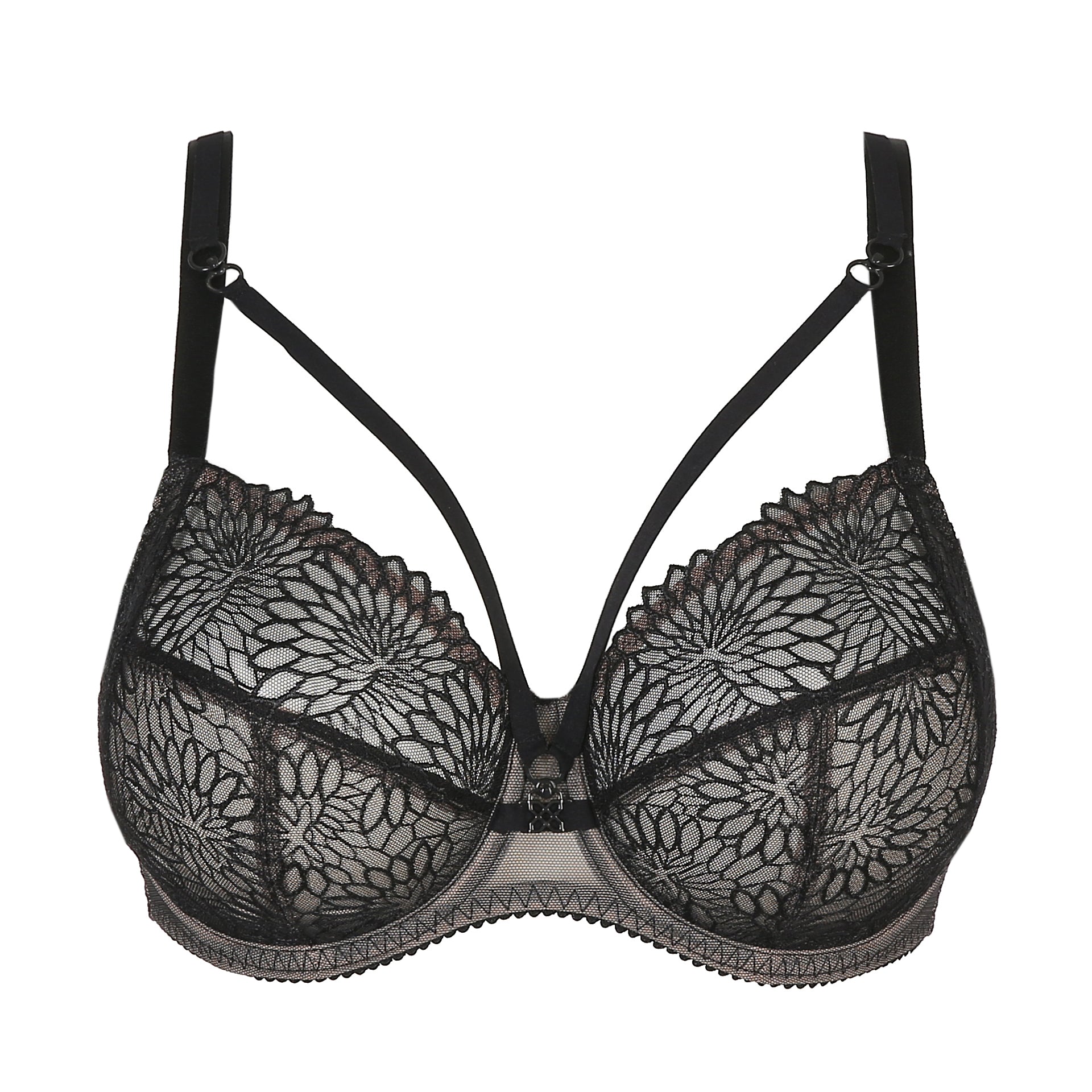 Prima Donna Push-up-BHs schwarz