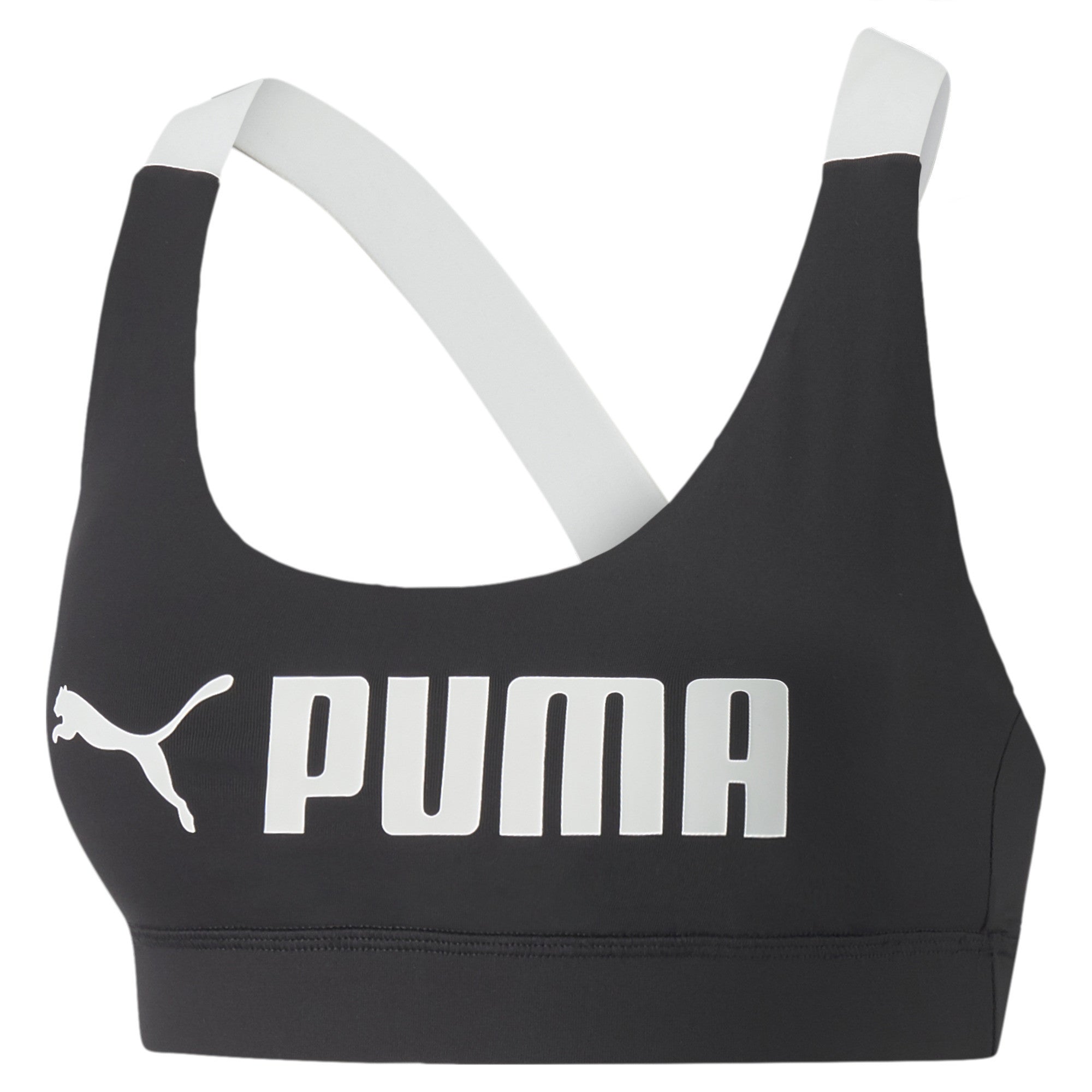 Puma Sport-BHs  schwarz