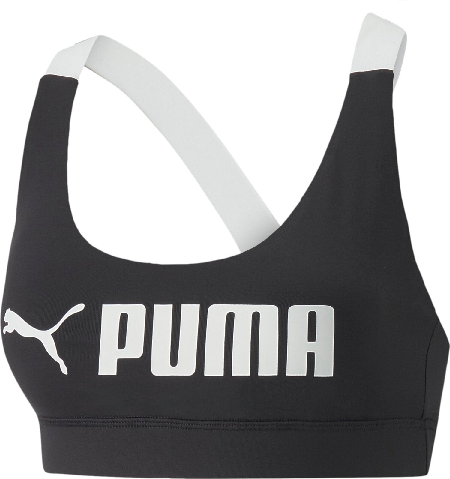 Puma Sport-BHs  schwarz