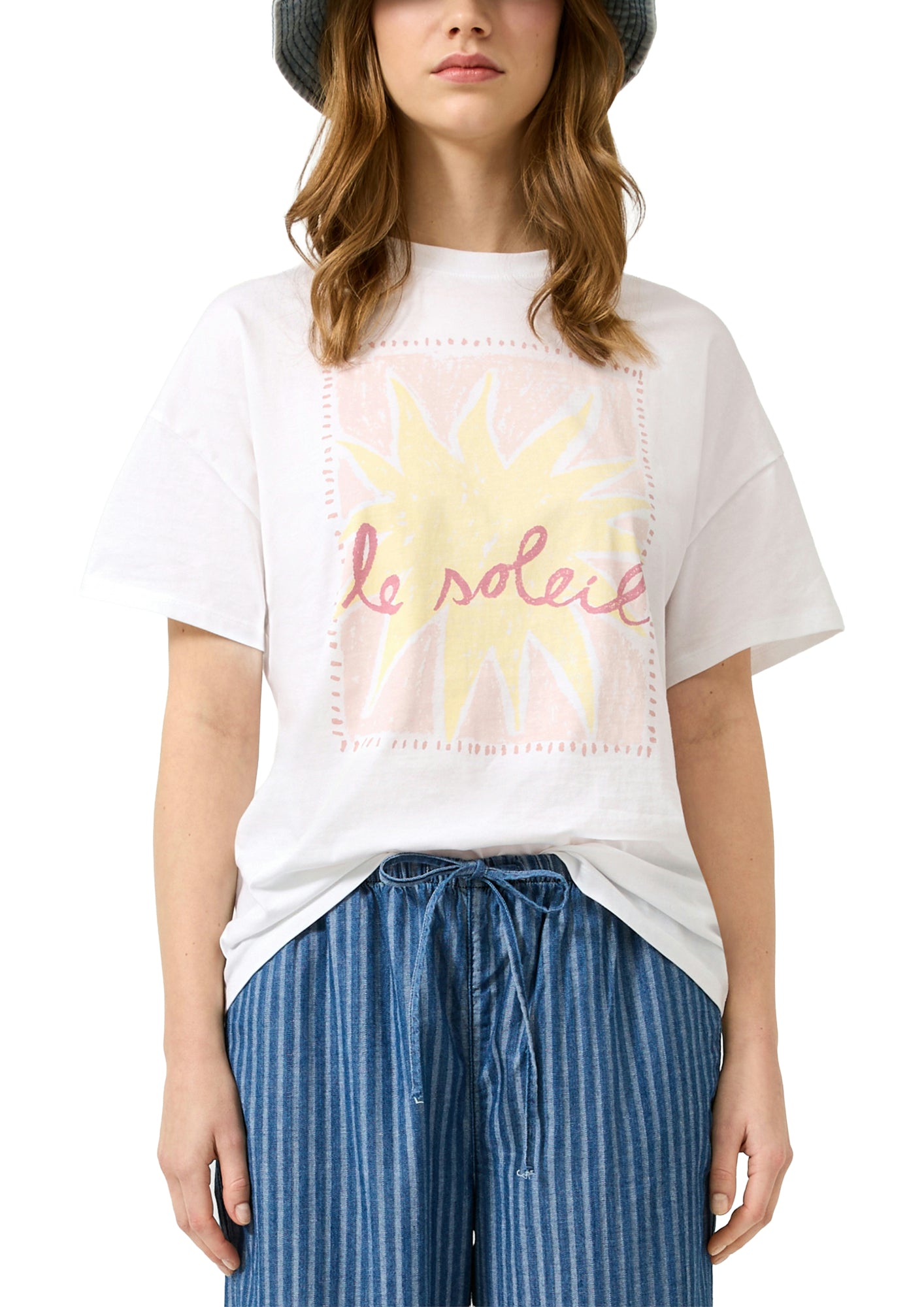 Q/S by s.Oliver T-Shirts weiß