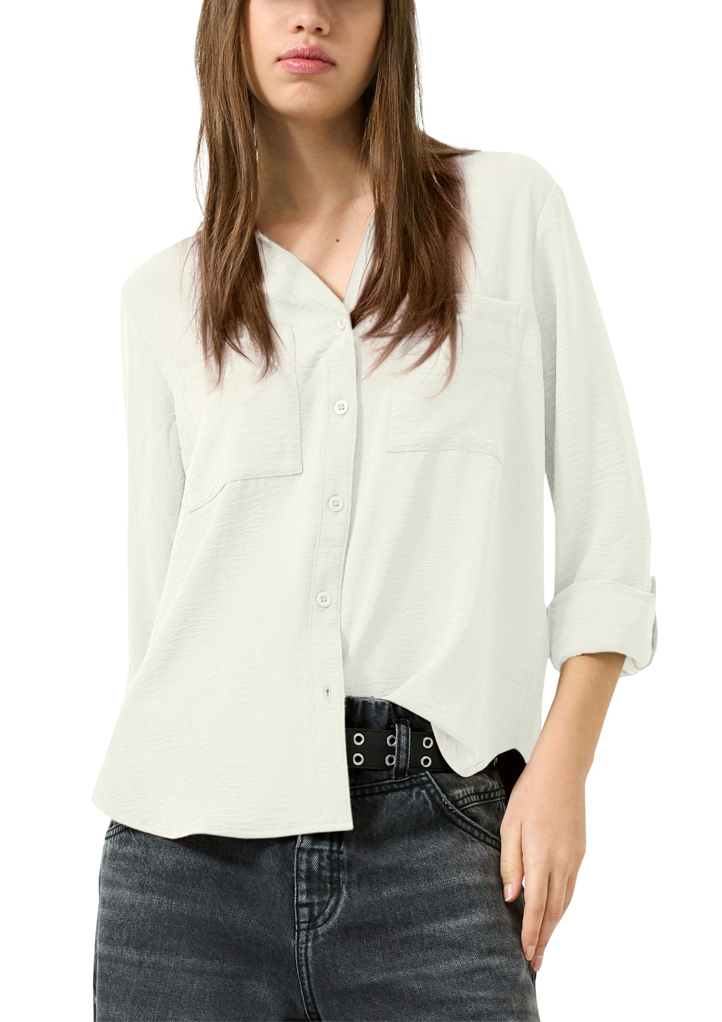 Q/S by s.Oliver Blusen creme