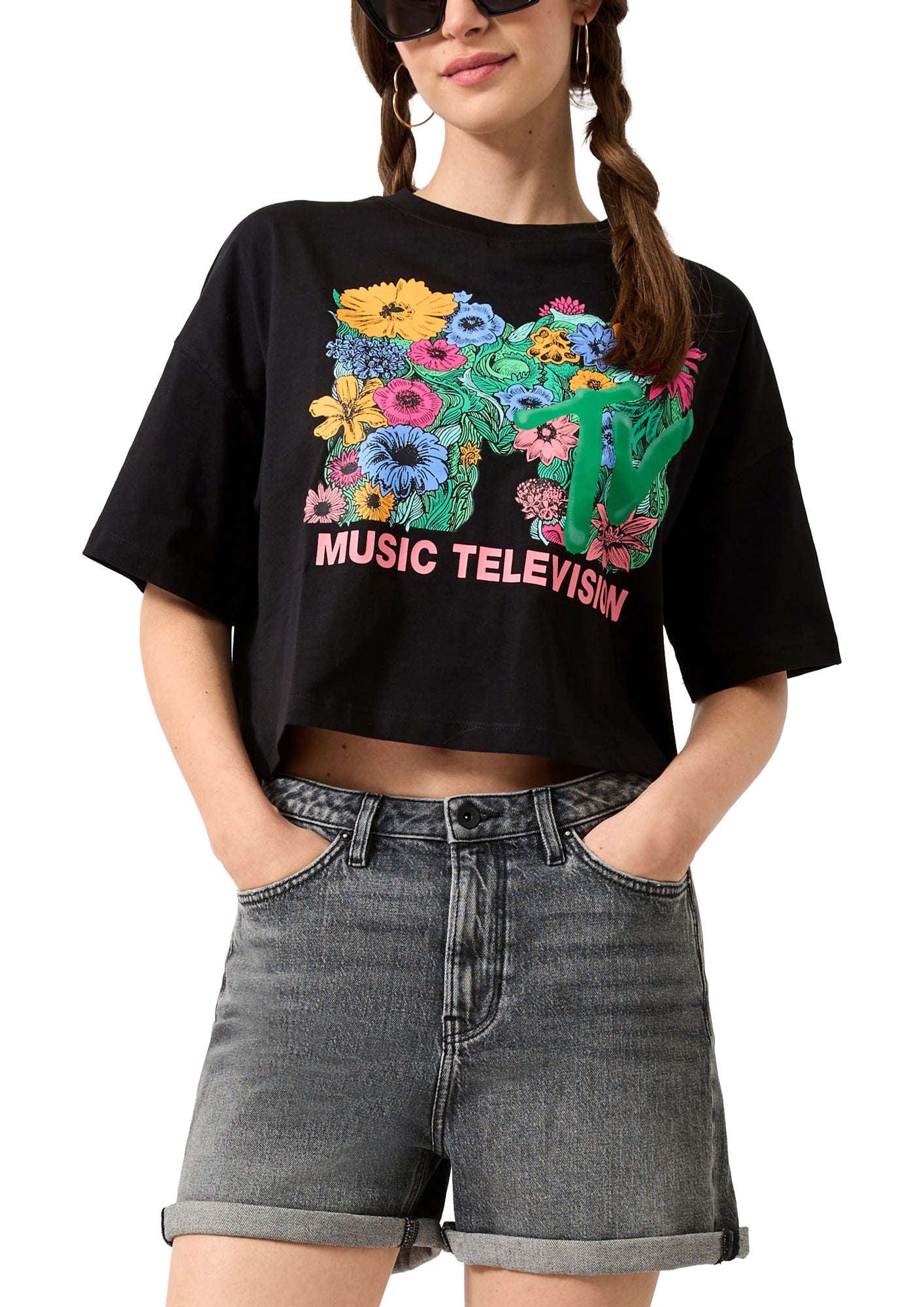 Q/S by s.Oliver T-Shirts schwarz
